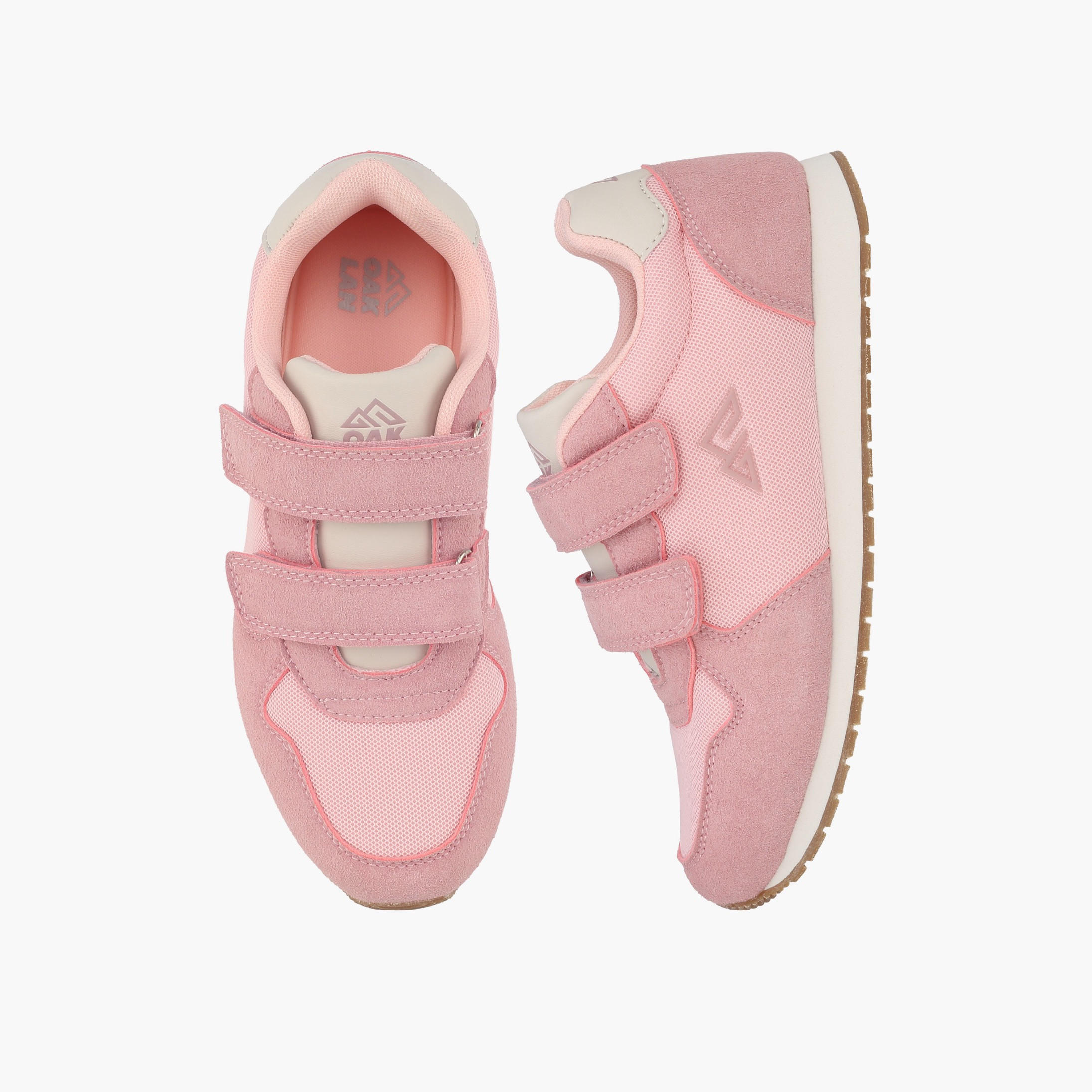 Oaklan by Shoexpress Girls Hook & Loop Ankle Sneakers-girls-shoes-sneakers-image-1
