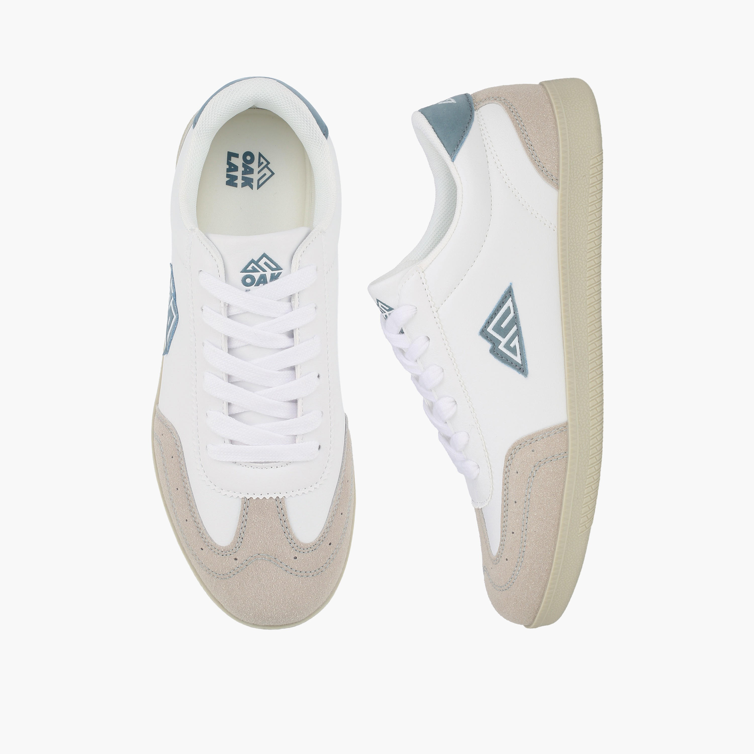 Oaklan by Shoexpress Colourblock Lace-Up Ankle Sneakers-women-shoes-sneakers-image-1