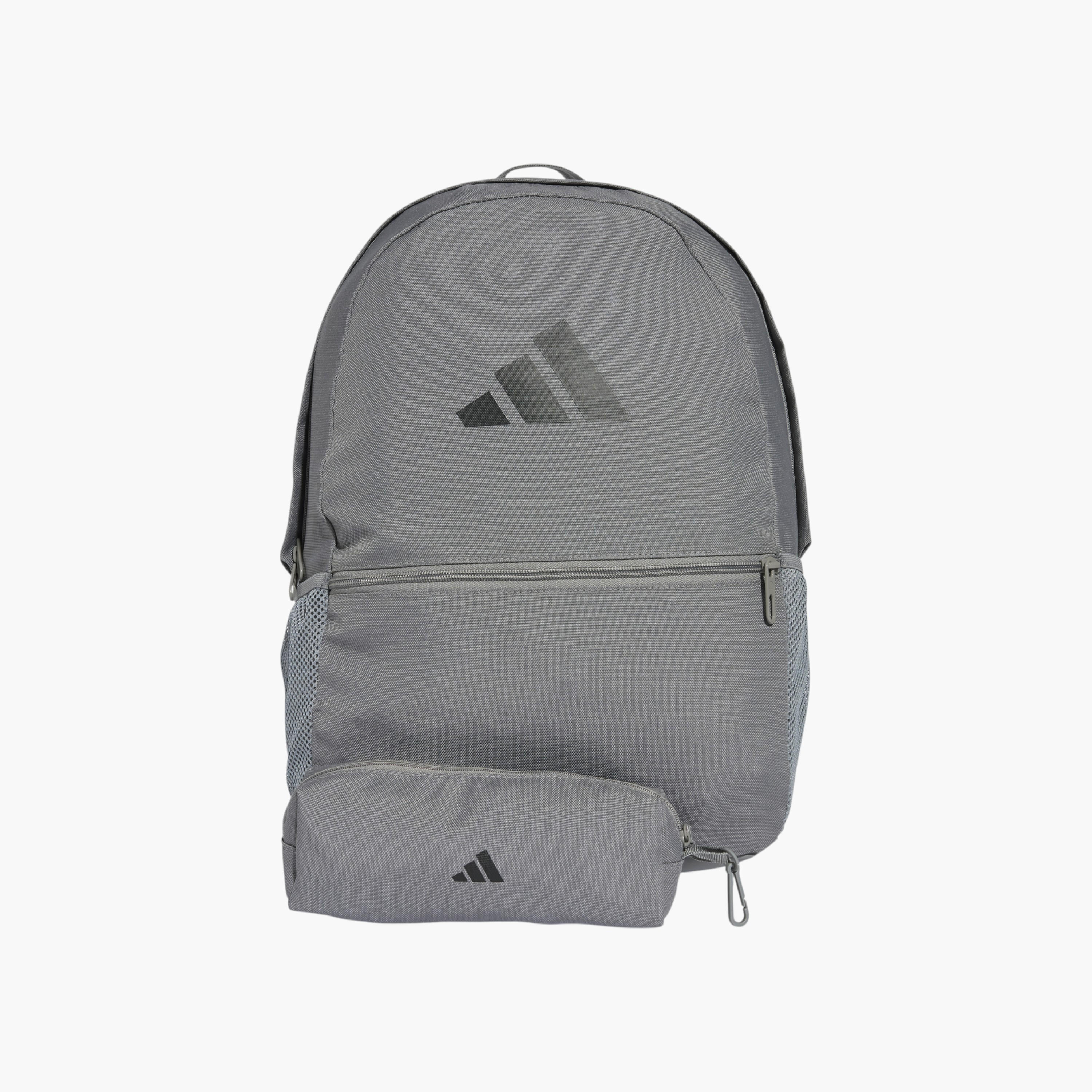 شنطة ظهر مدرسية بسحاب إغلاق ومقلمة وطبعات شعار من أديداس-school-bagsandbackpacks-backpacks-image-1