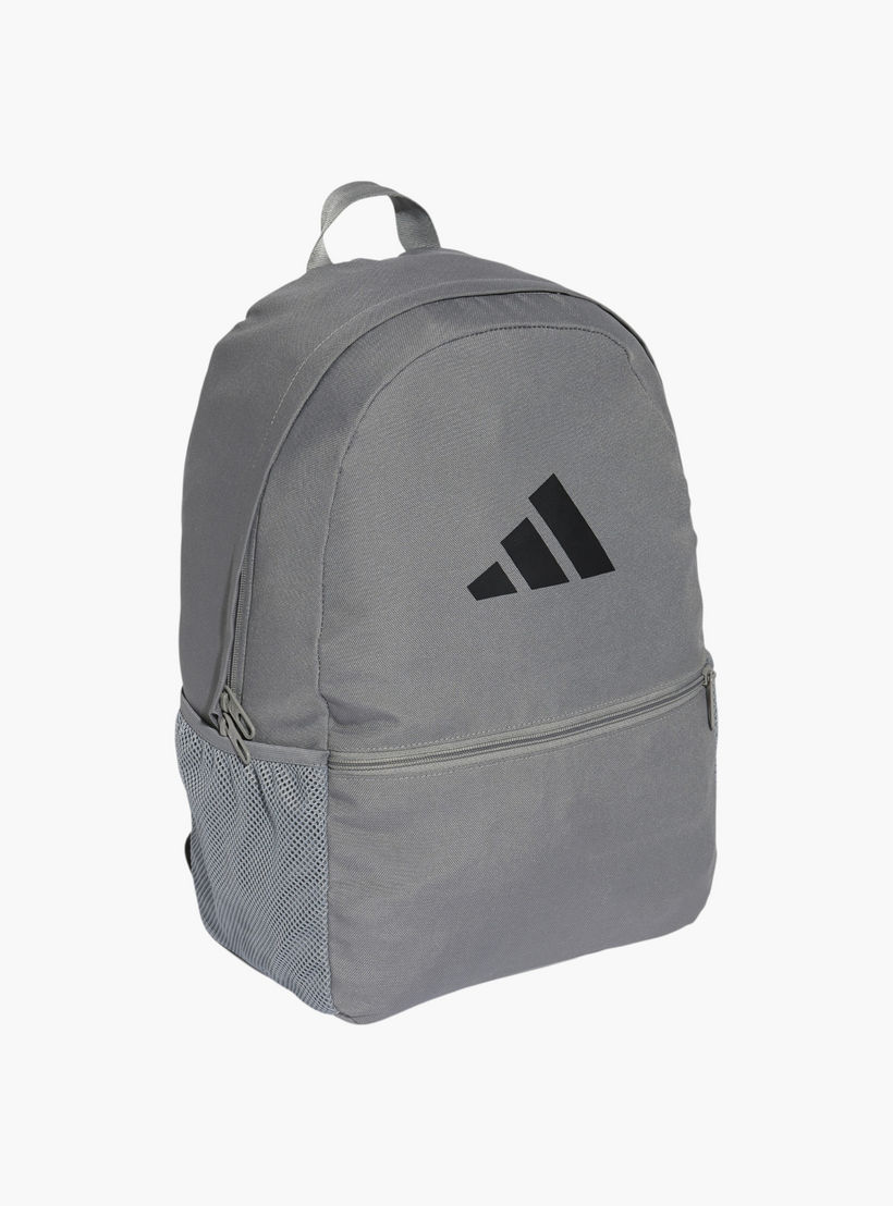 شنطة ظهر مدرسية بسحاب إغلاق ومقلمة وطبعات شعار من أديداس-school-bagsandbackpacks-backpacks-image-2
