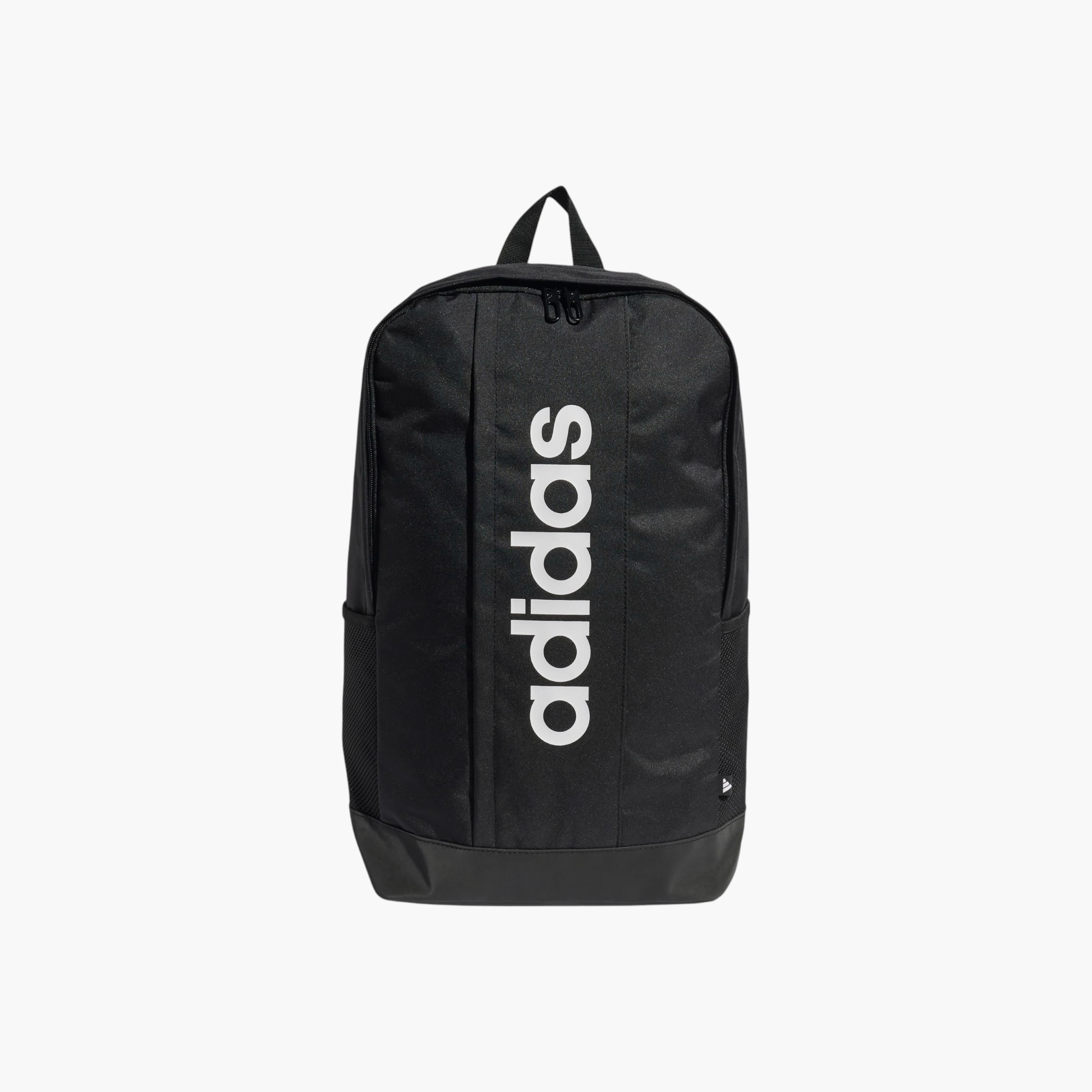 adidas Logo Print School Backpack with Adjustable Straps and Zip Closure-boys-accessories-bagsandbackpacks-image-1