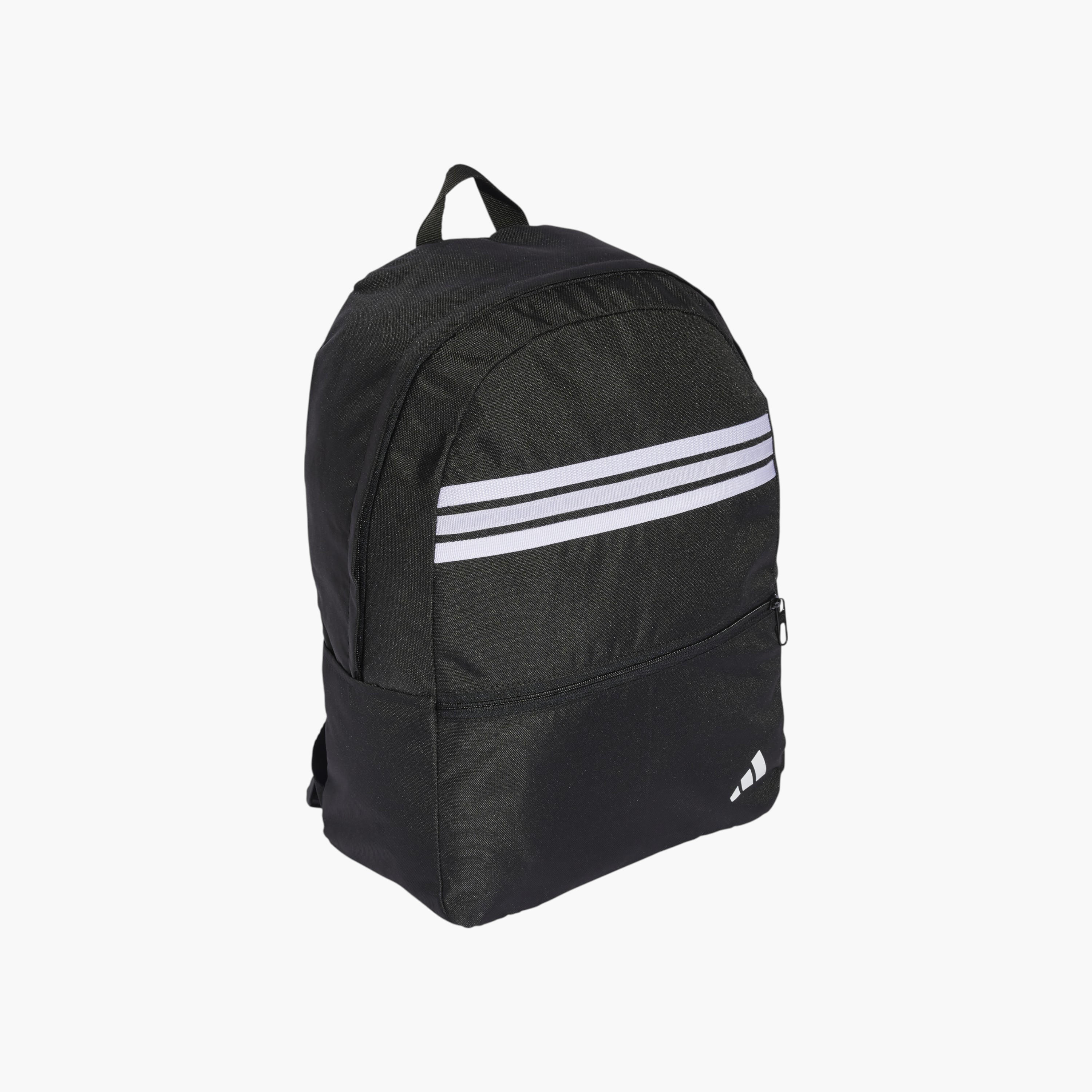 adidas Logo Print School Backpack with Adjustable Straps and Zip Closure-boys-accessories-bagsandbackpacks-image-2