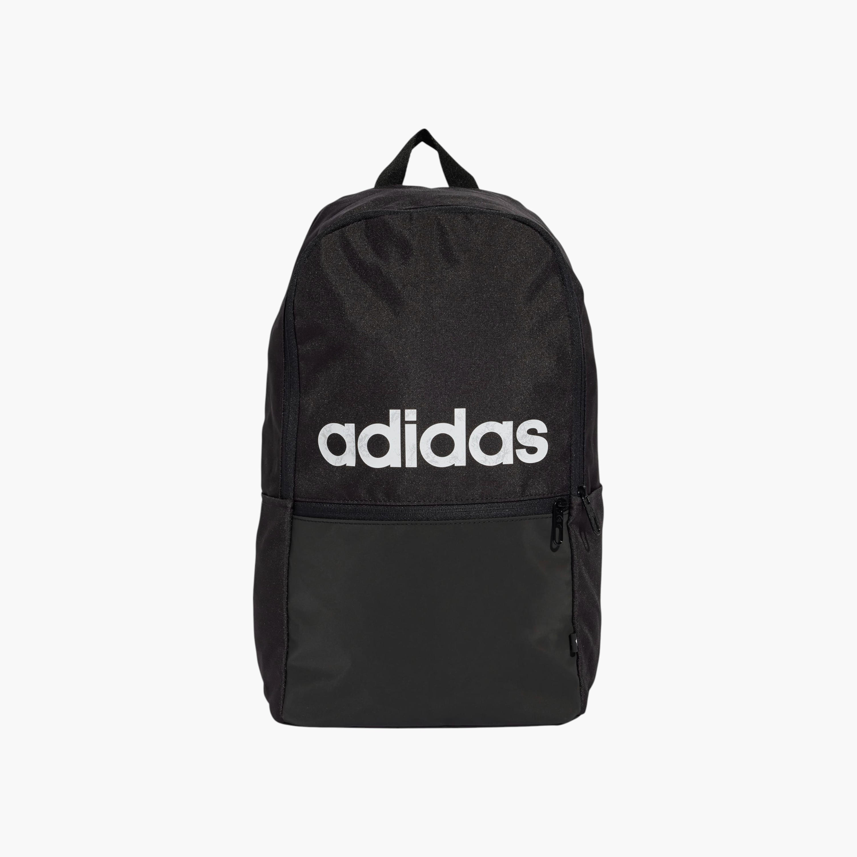 adidas Logo Print School Backpack with Adjustable Straps and Zip Closure-school-bagsandbackpacks-backpacks-image-1