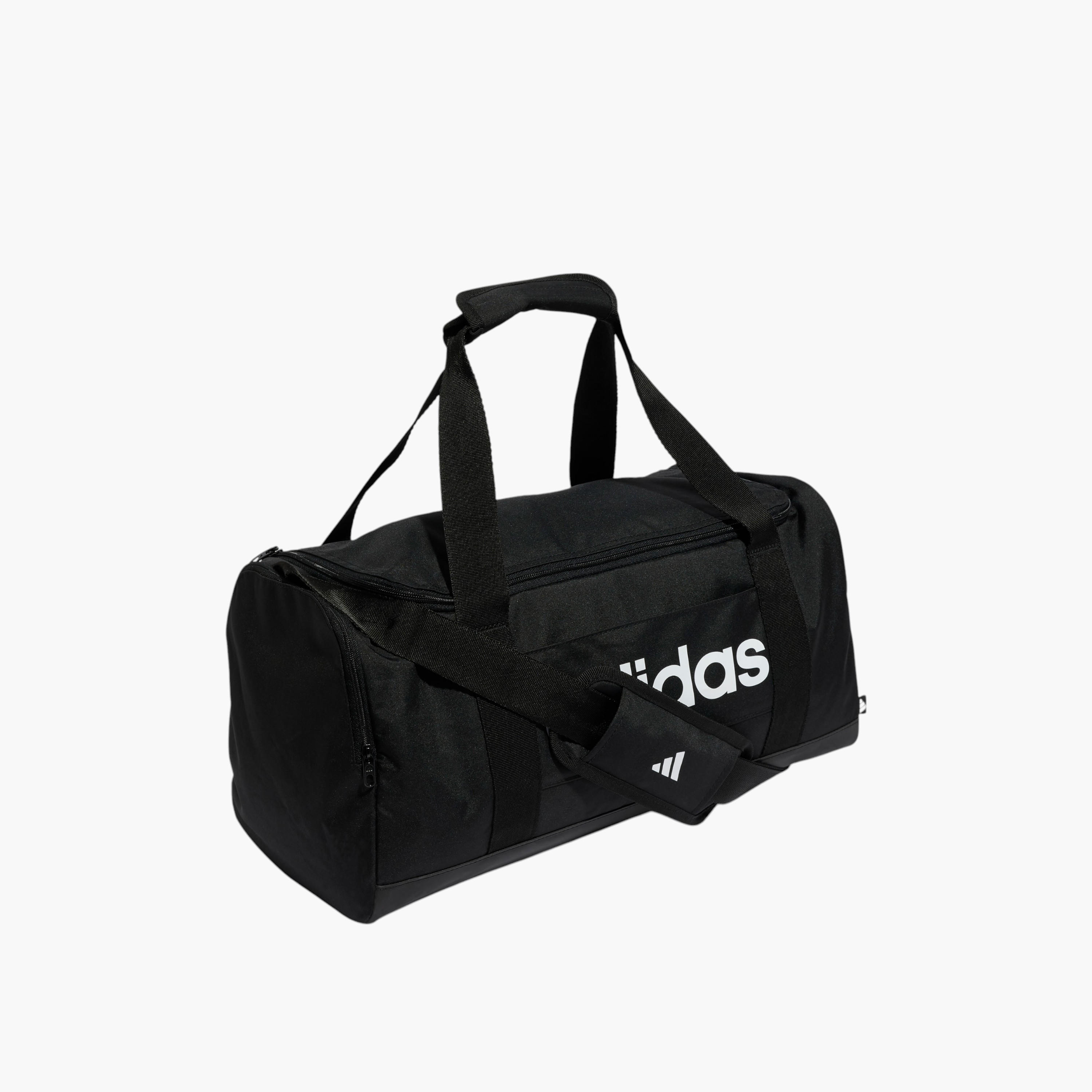 حقيبة لوجو برينت دافل مع سحاب إغلاق ومقبض مزدوج من أديداس - JE8343-travel-luggagesandbags-dufflebags-image-2
