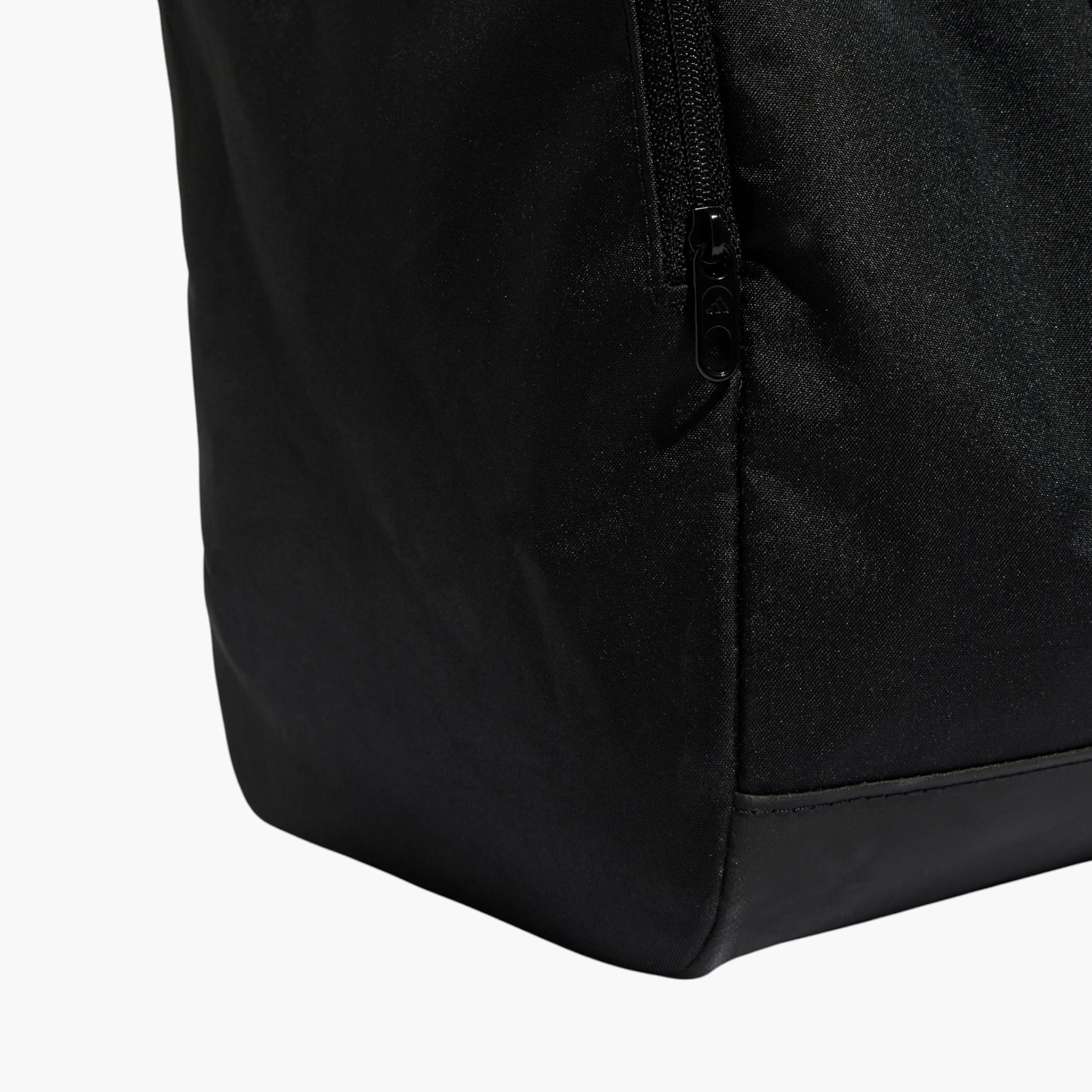 حقيبة لوجو برينت دافل مع سحاب إغلاق ومقبض مزدوج من أديداس - JE8343-travel-luggagesandbags-dufflebags-image-5