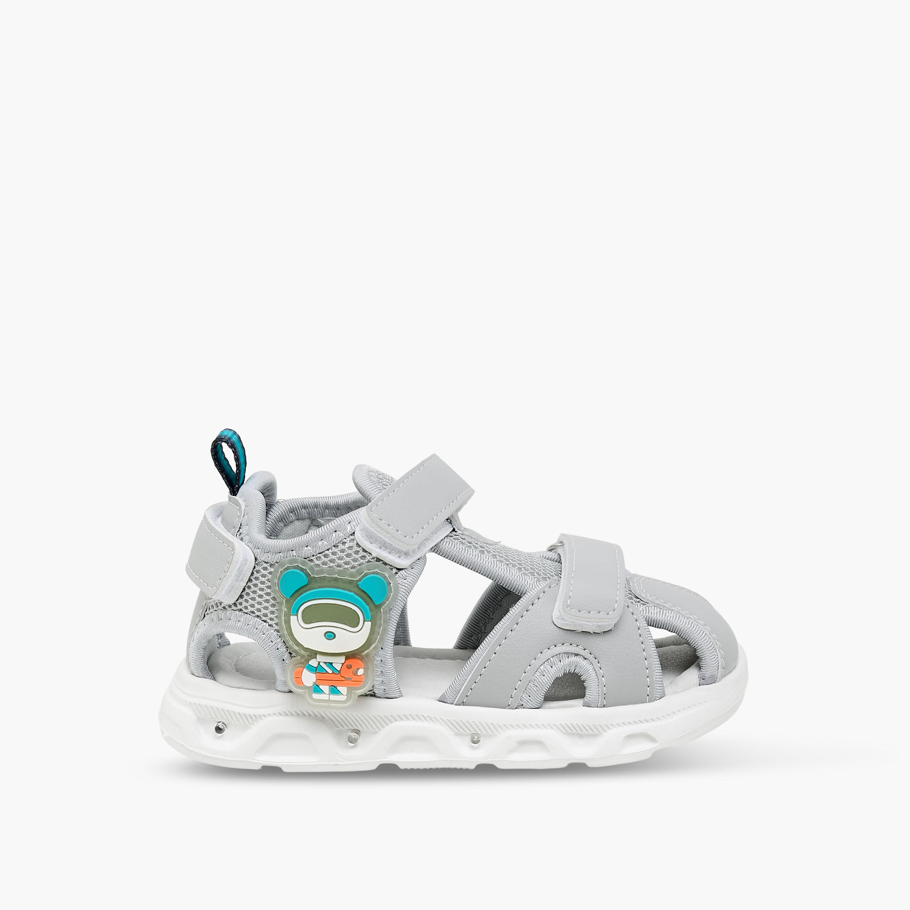 LBL by Shoexpress Boys Hook & Loop Light-Up Sandals-boys-shoes-sandals-image-2