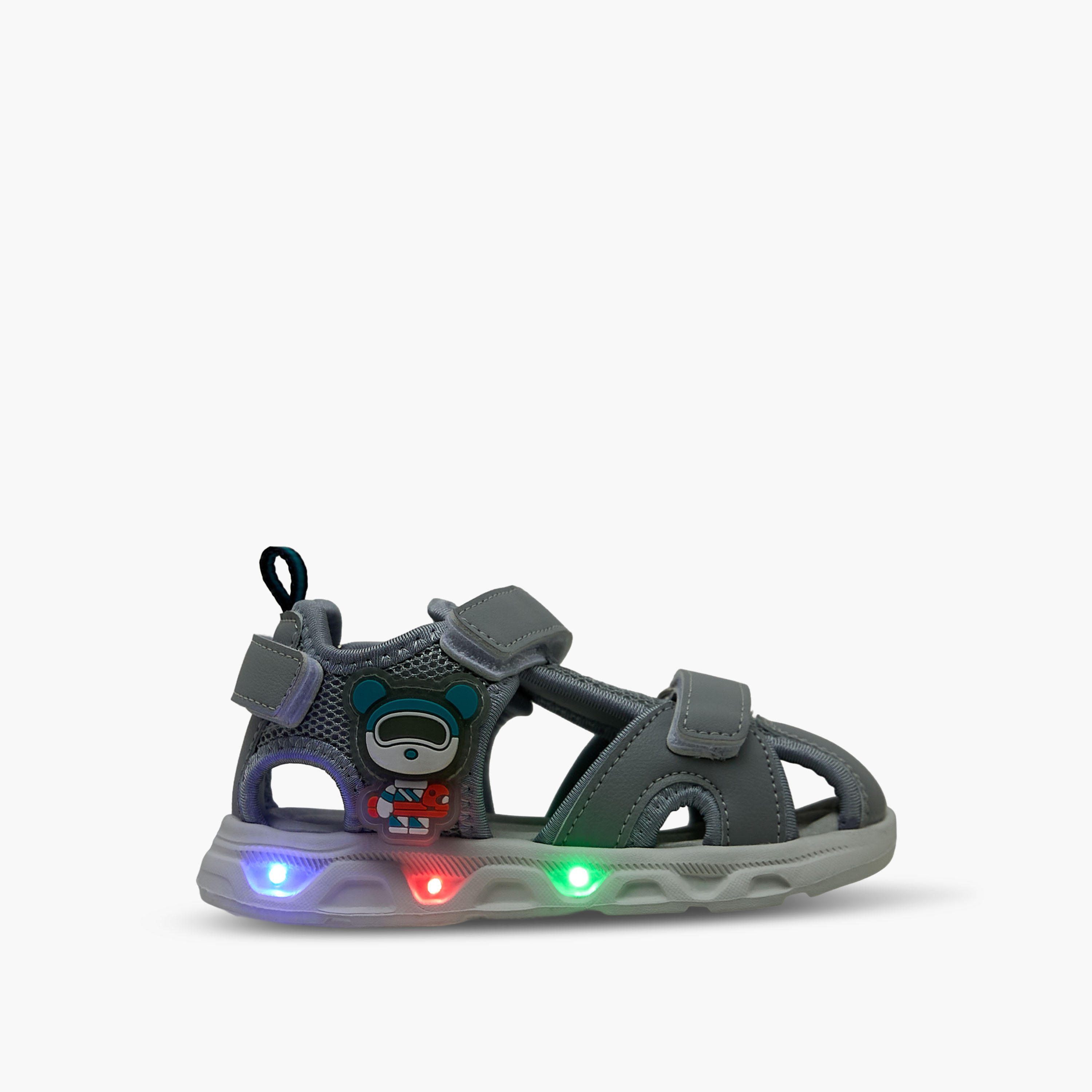 LBL by Shoexpress Boys Hook & Loop Light-Up Sandals-boys-shoes-sandals-image-5