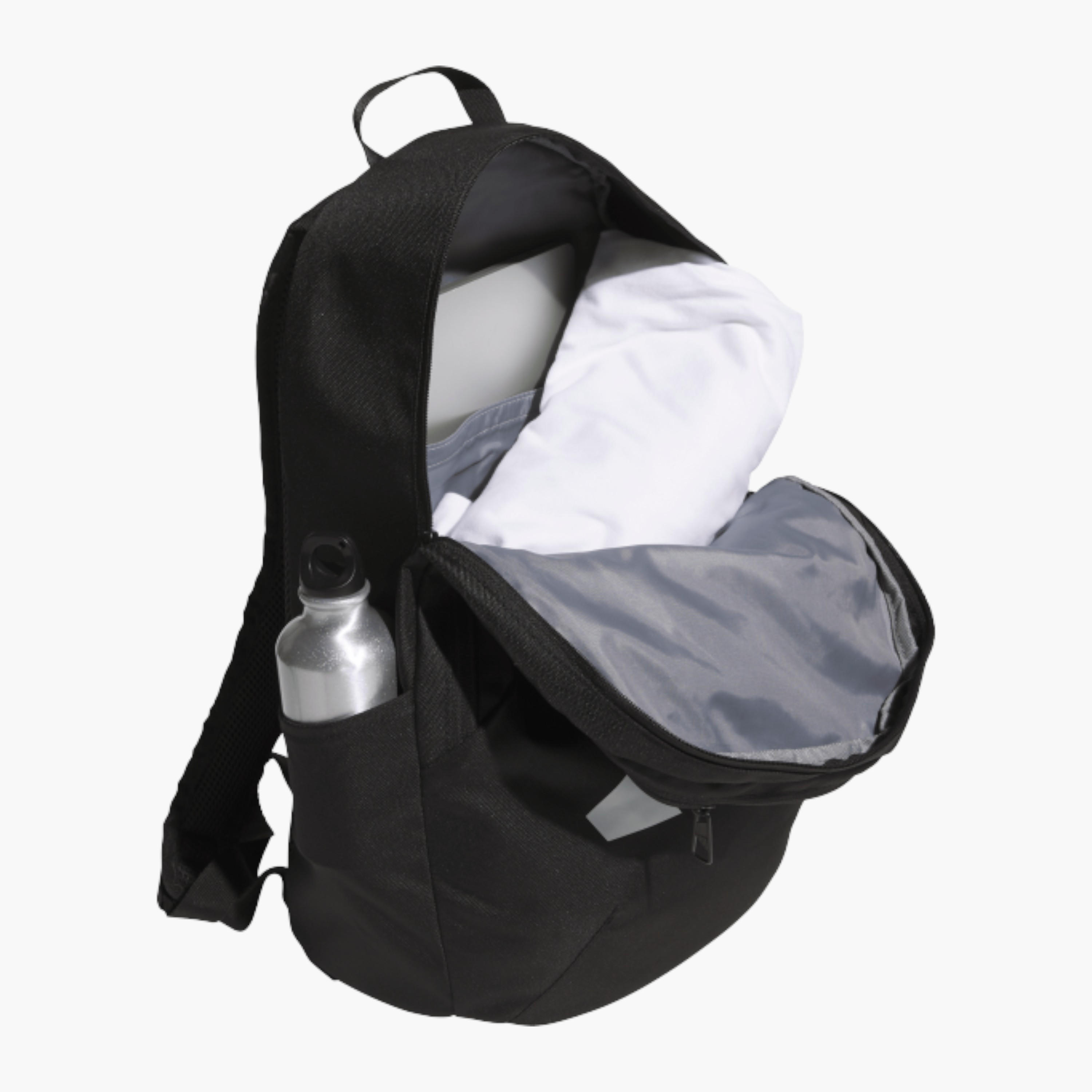adidas Logo Print School Backpack with Adjustable Straps and Zip Closure - 15x30x45 cm-school-bagsandbackpacks-backpacks-image-4