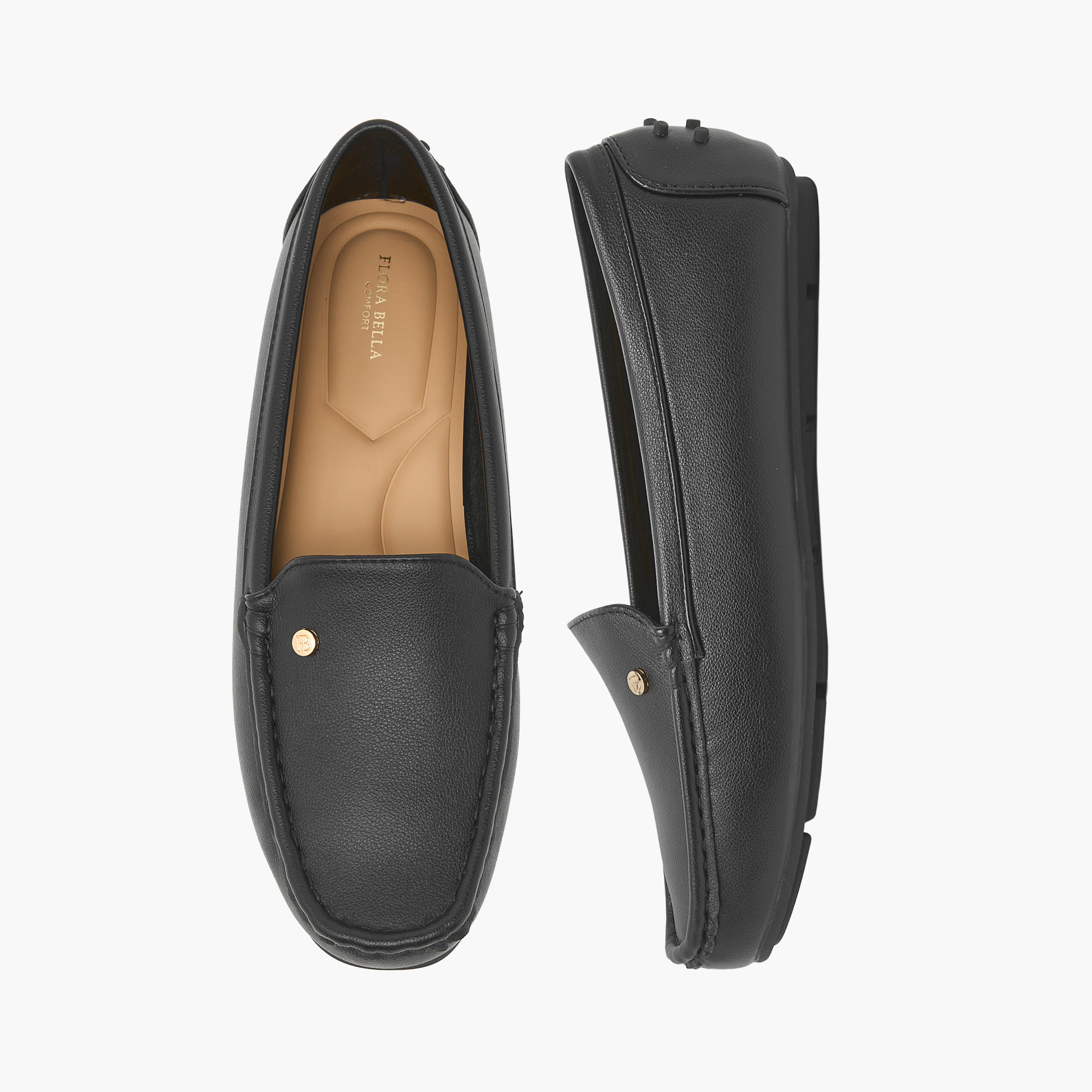 Flora Bella Women Textured Loafers-women-shoes-flats-loafers-image-1