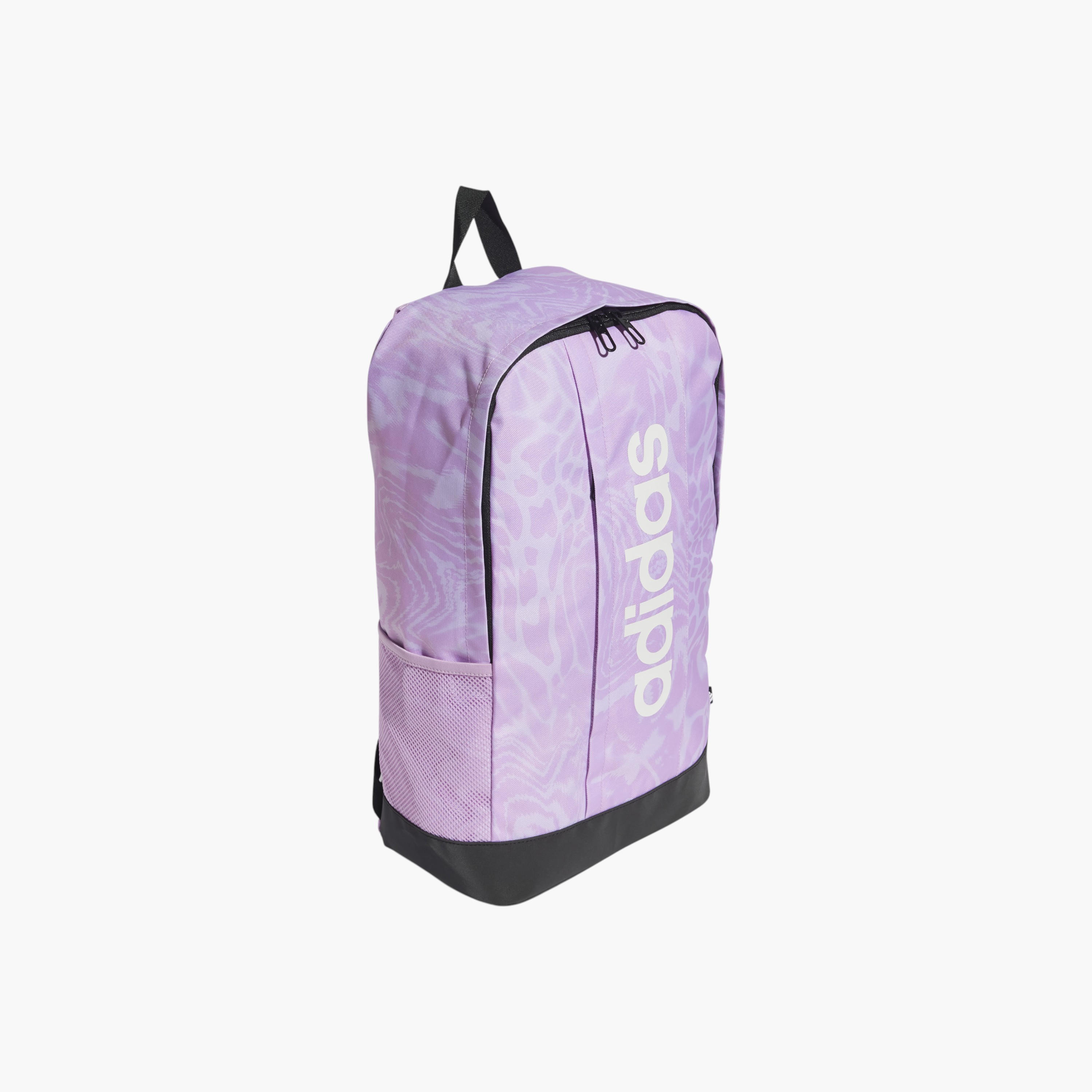 شنطة ظهر للمدرسة بأحزمة قابلة للتعديل وسحاب إغلاق وطبعات شعار من أديداس-school-bagsandbackpacks-backpacks-image-2