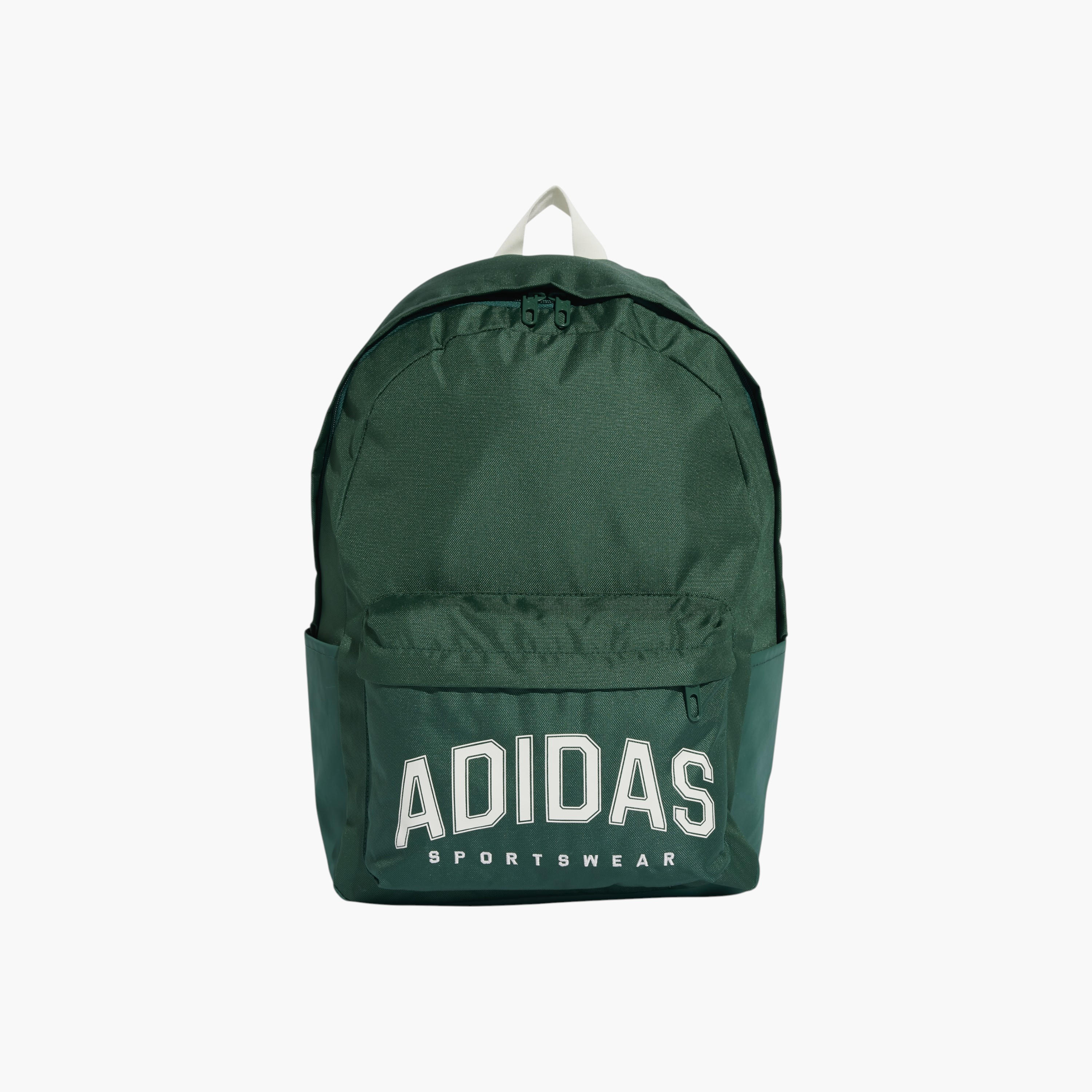 adidas Logo Print School Backpack with Adjustable Shoulder Straps and Zip Closure-boys-accessories-bagsandbackpacks-image-1