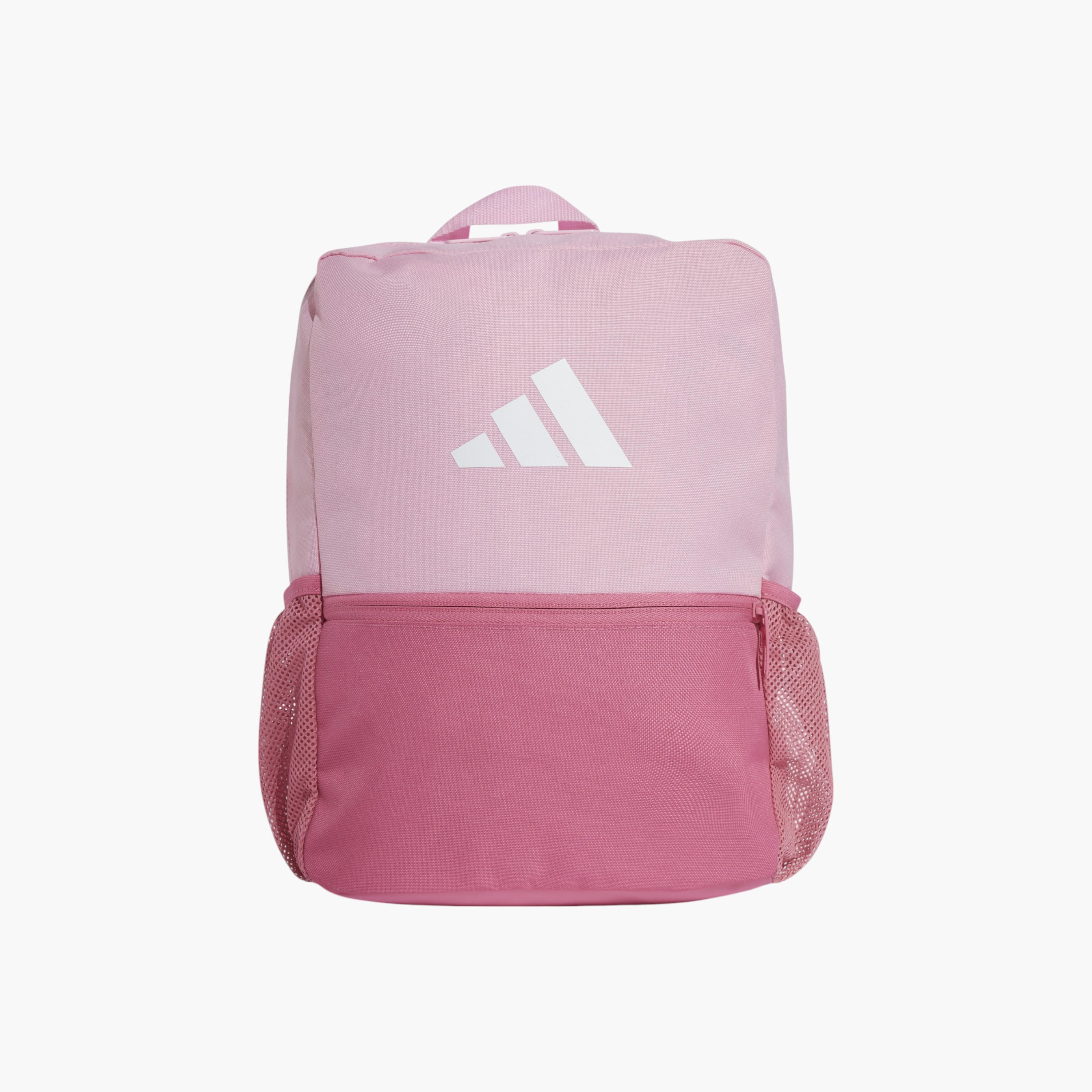 شنطة ظهر للمدرسة بحمالات قابلة للتعديل وسحاب إغلاق وطبعات شعار من أديداس-school-bagsandbackpacks-backpacks-image-1