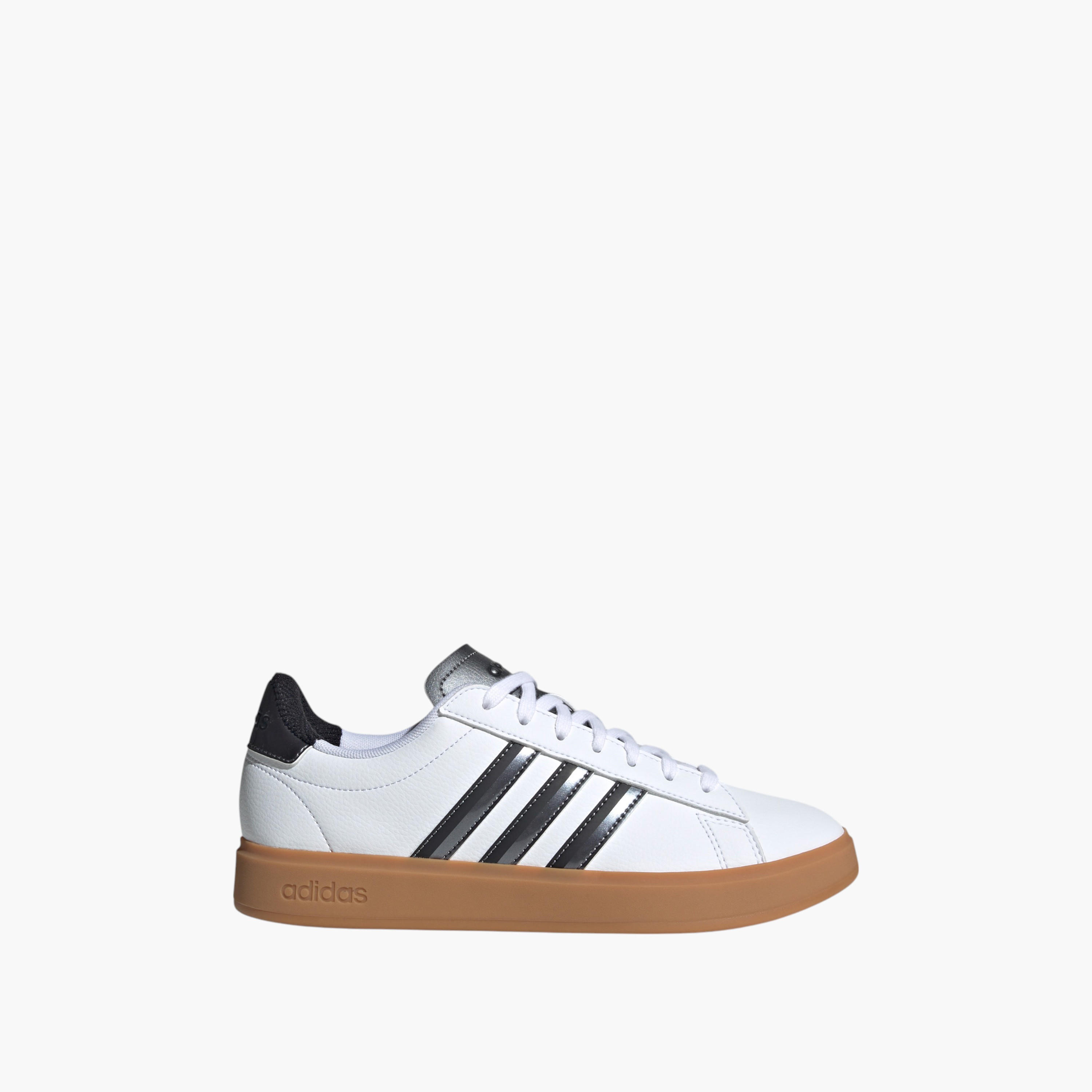 Adidas Women's GRAND COURT 2.0 Lace-Up Sneakers - JH8683-women-shoes-sneakers-image-2