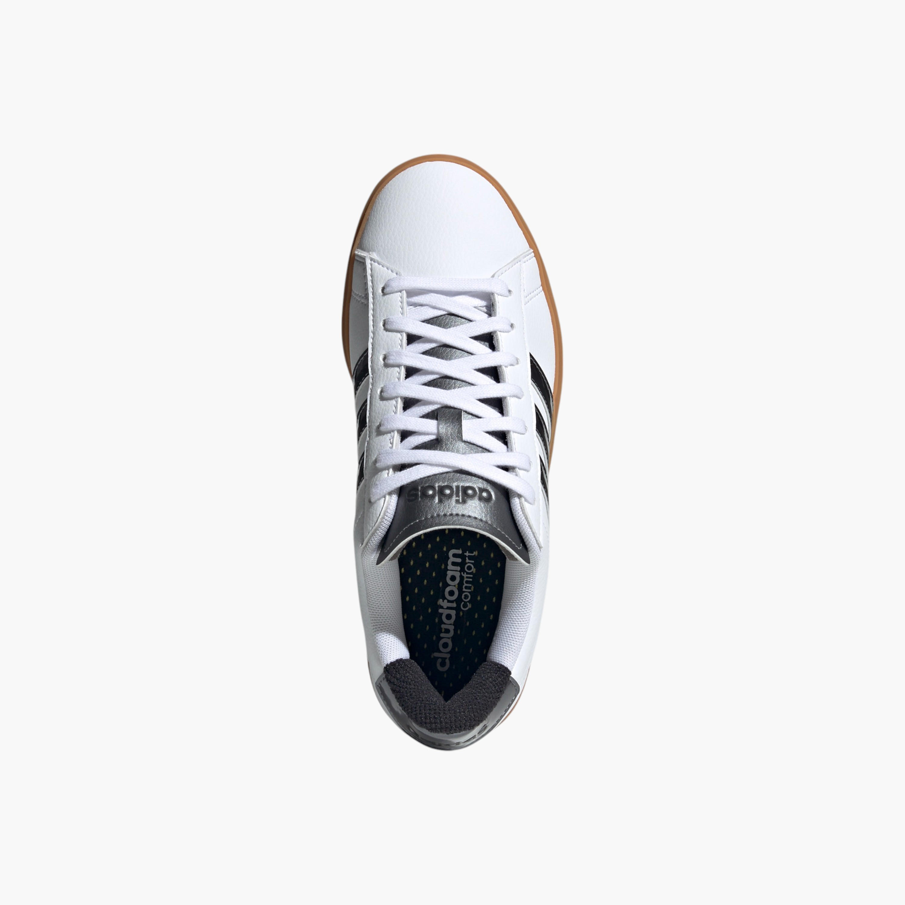Adidas Women's GRAND COURT 2.0 Lace-Up Sneakers - JH8683-women-shoes-sneakers-image-4
