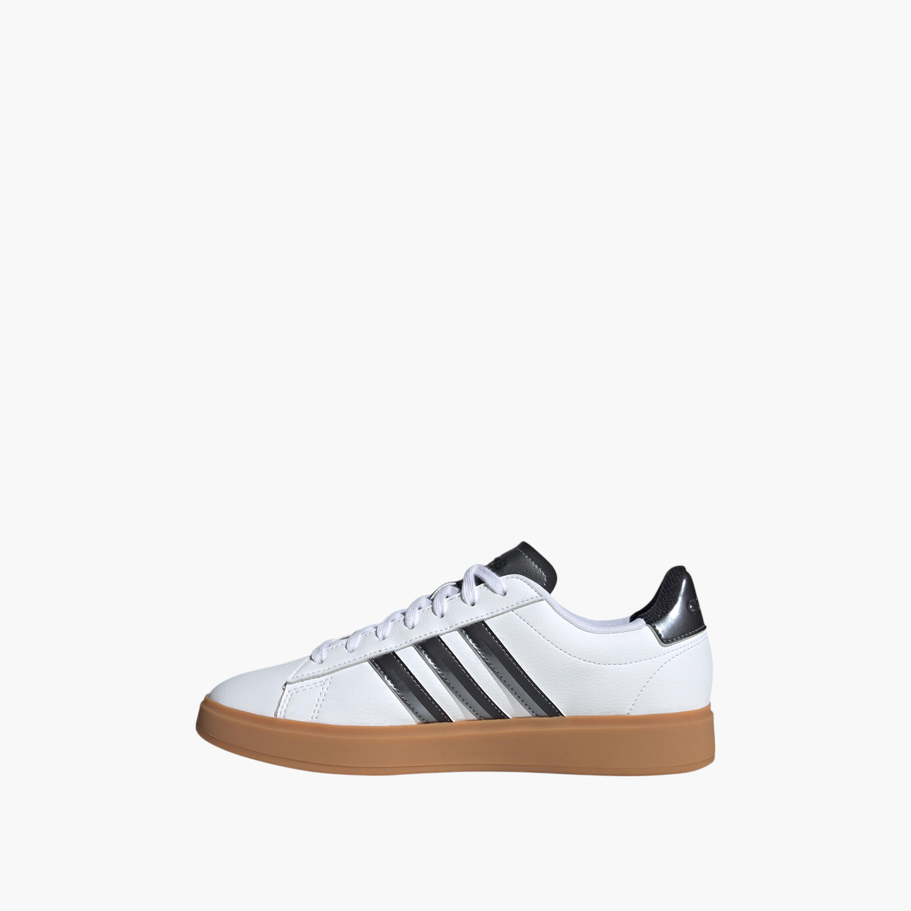 Adidas Women's GRAND COURT 2.0 Lace-Up Sneakers - JH8683-women-shoes-sneakers-image-3