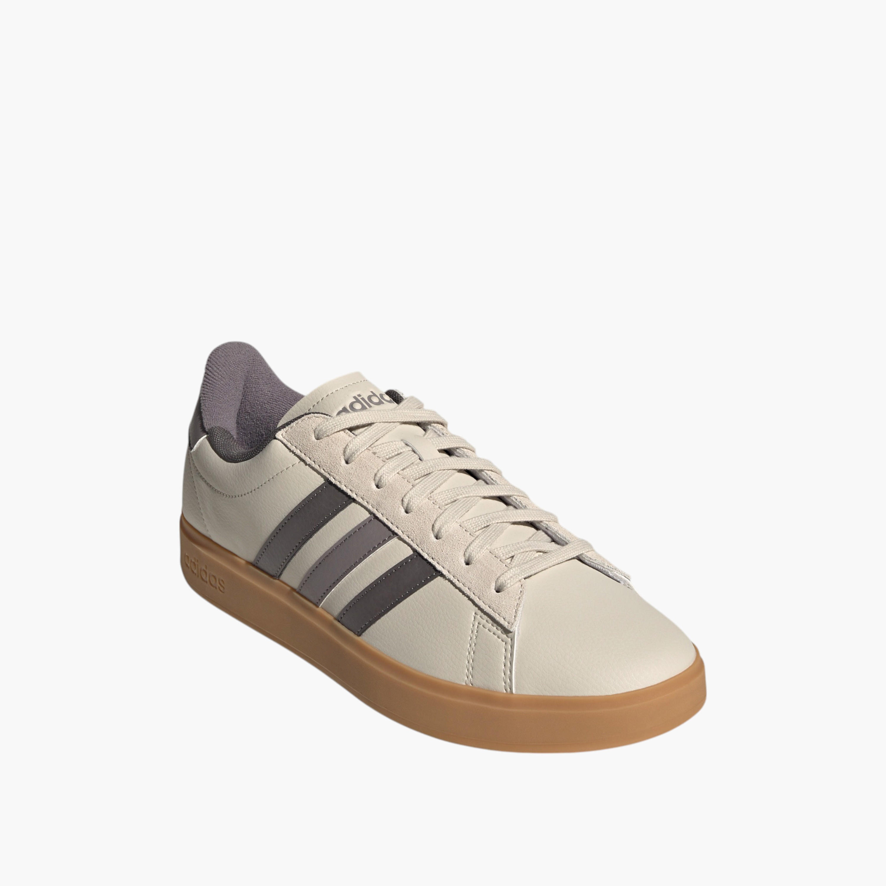 حذاء سنيكرز جراند كورت 2.0 برباط للرجال من أديداس - JH8688-men-shoes-sneakers-image-1