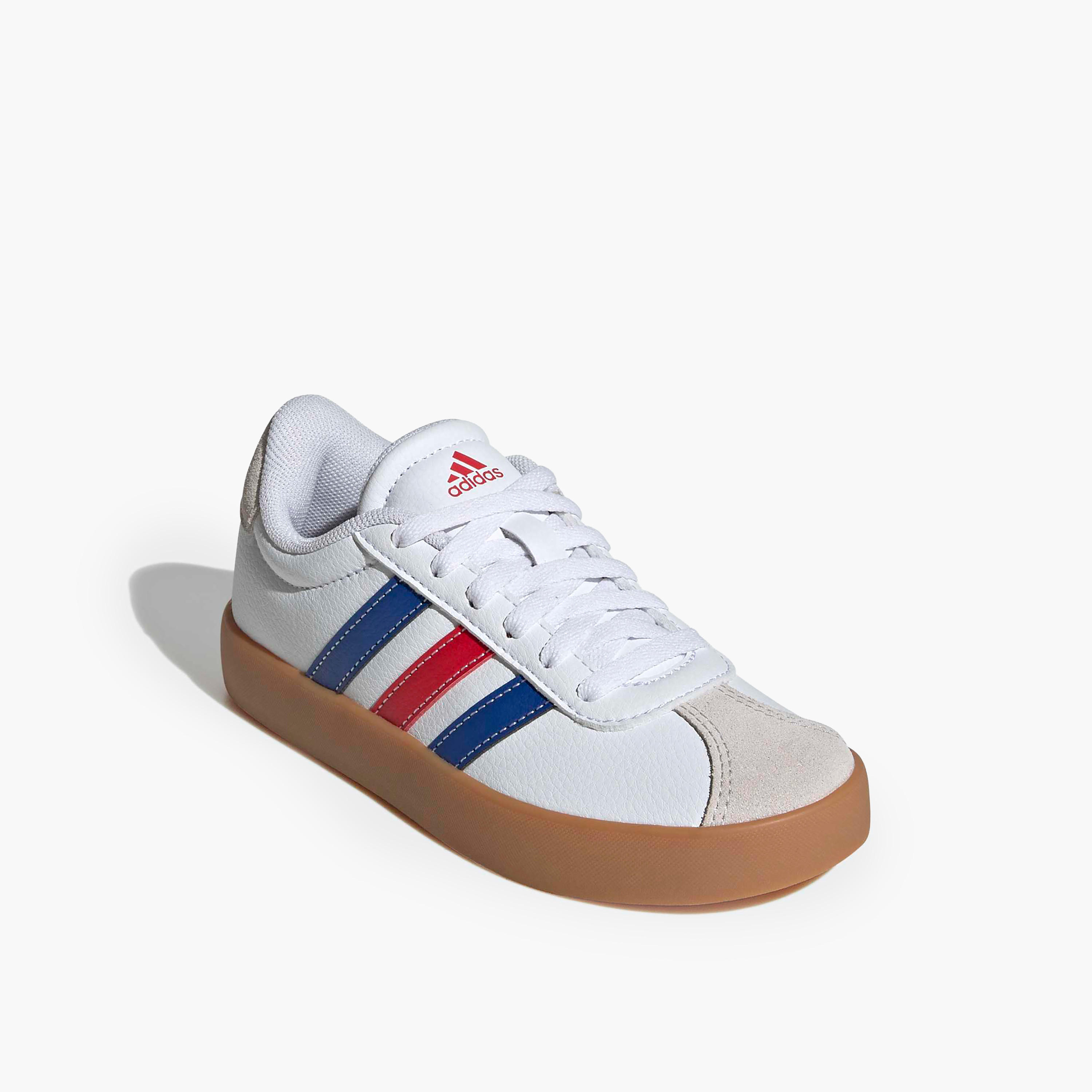 Adidas Boys VL COURT 3.0 K Lace-Up Ankle Sneakers-boys-shoes-sneakers-image-1