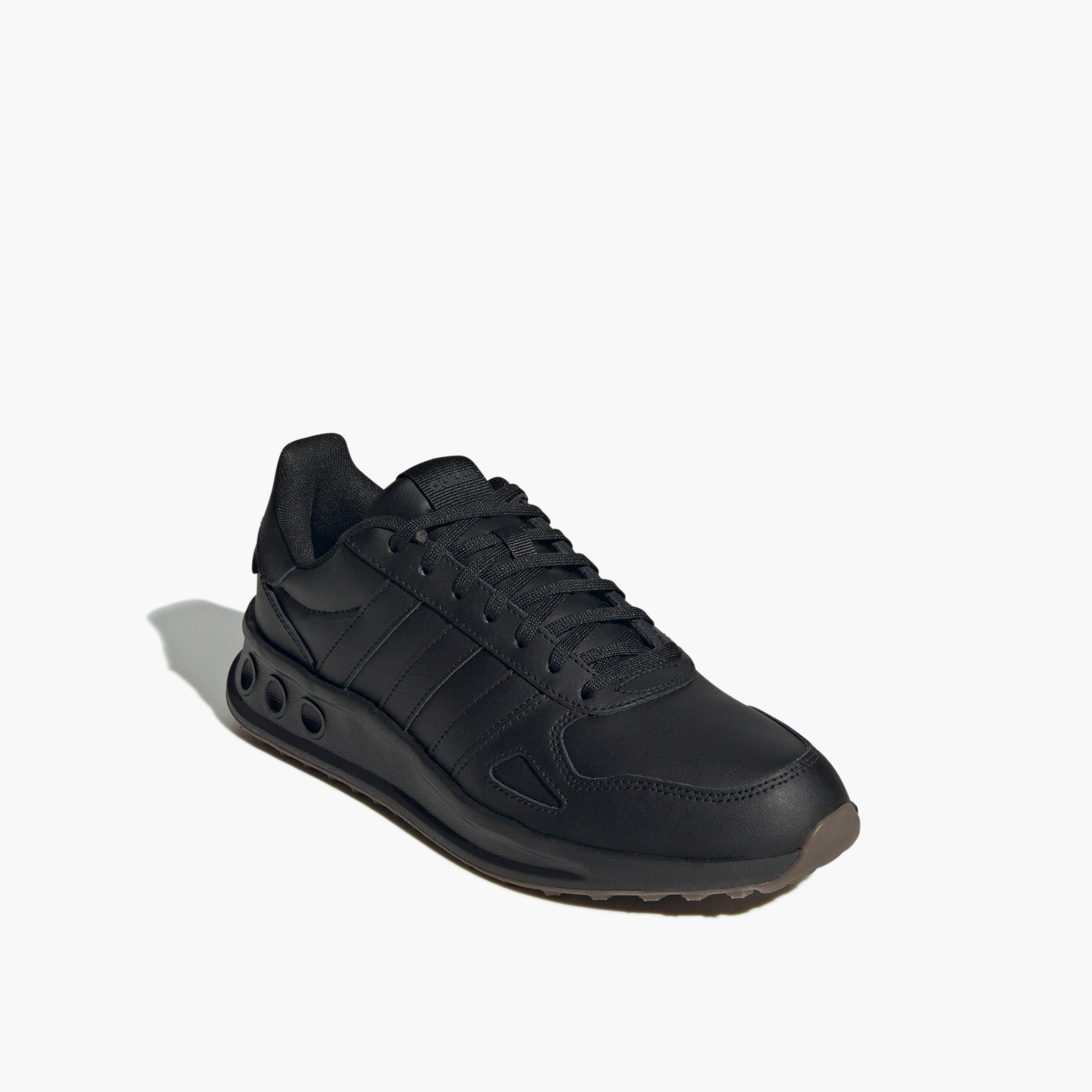 Adidas Men Run 84 Lace-Up Leather Ankle Sneakers-men-shoes-sneakers-image-1