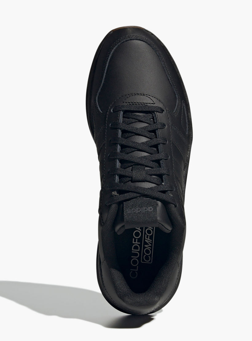Adidas Men Run 84 Lace-Up Leather Ankle Sneakers-men-shoes-sneakers-image-4