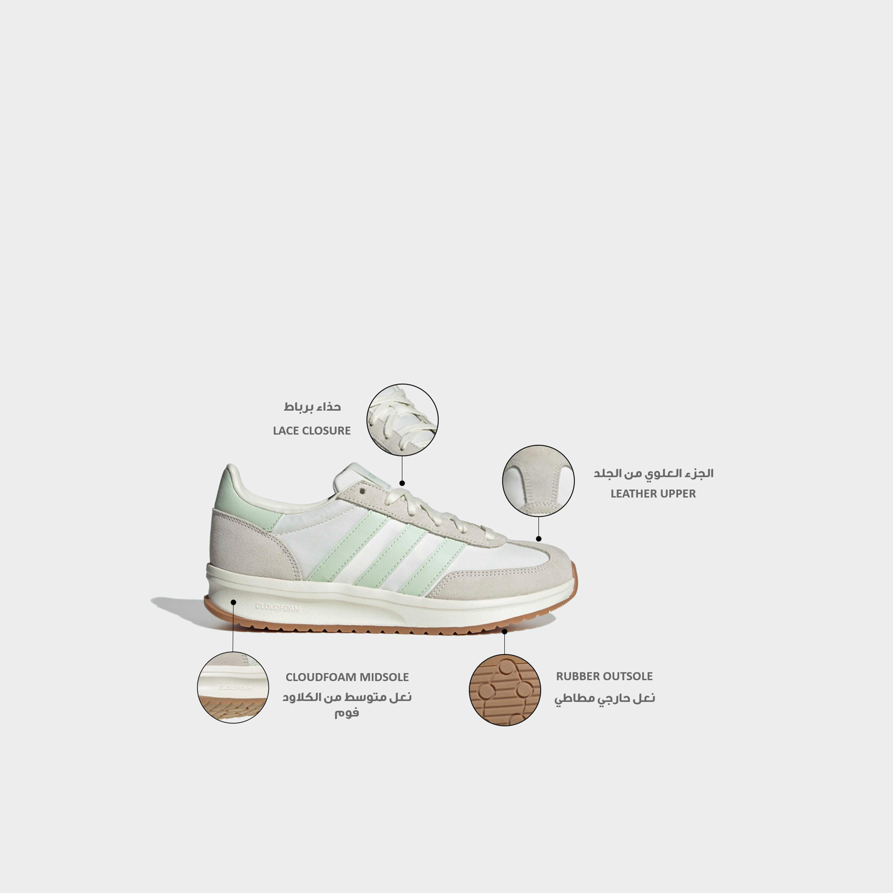 حذاء سنيكرز برباط للنساء RUN 70s 2.0 من أديداس - IH8595 سم-women-shoes-sneakers-image-2