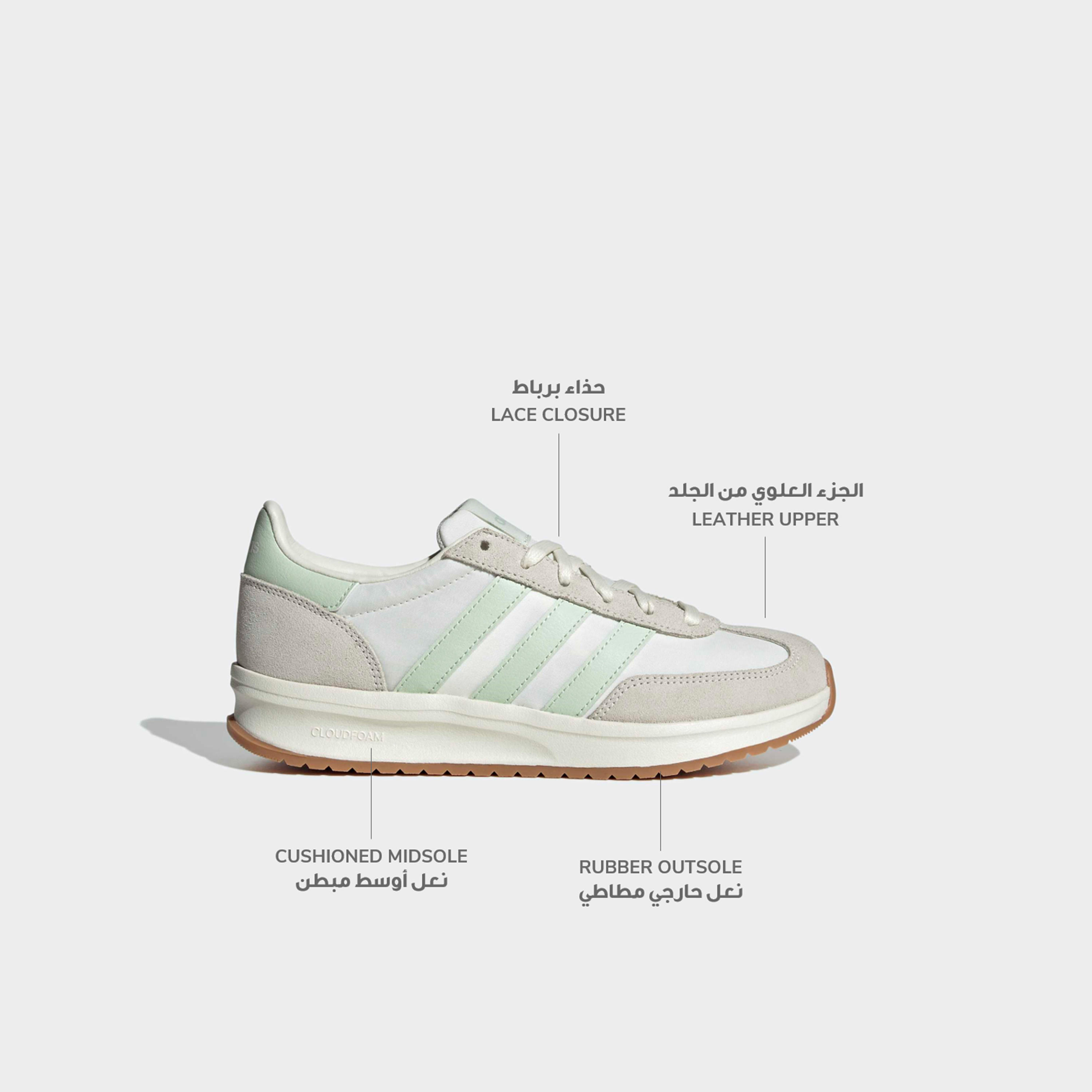 حذاء سنيكرز ران سيفنتيز 2.0 برباط إغلاق للنساء من أديداس-sports-women-shoes-image-2