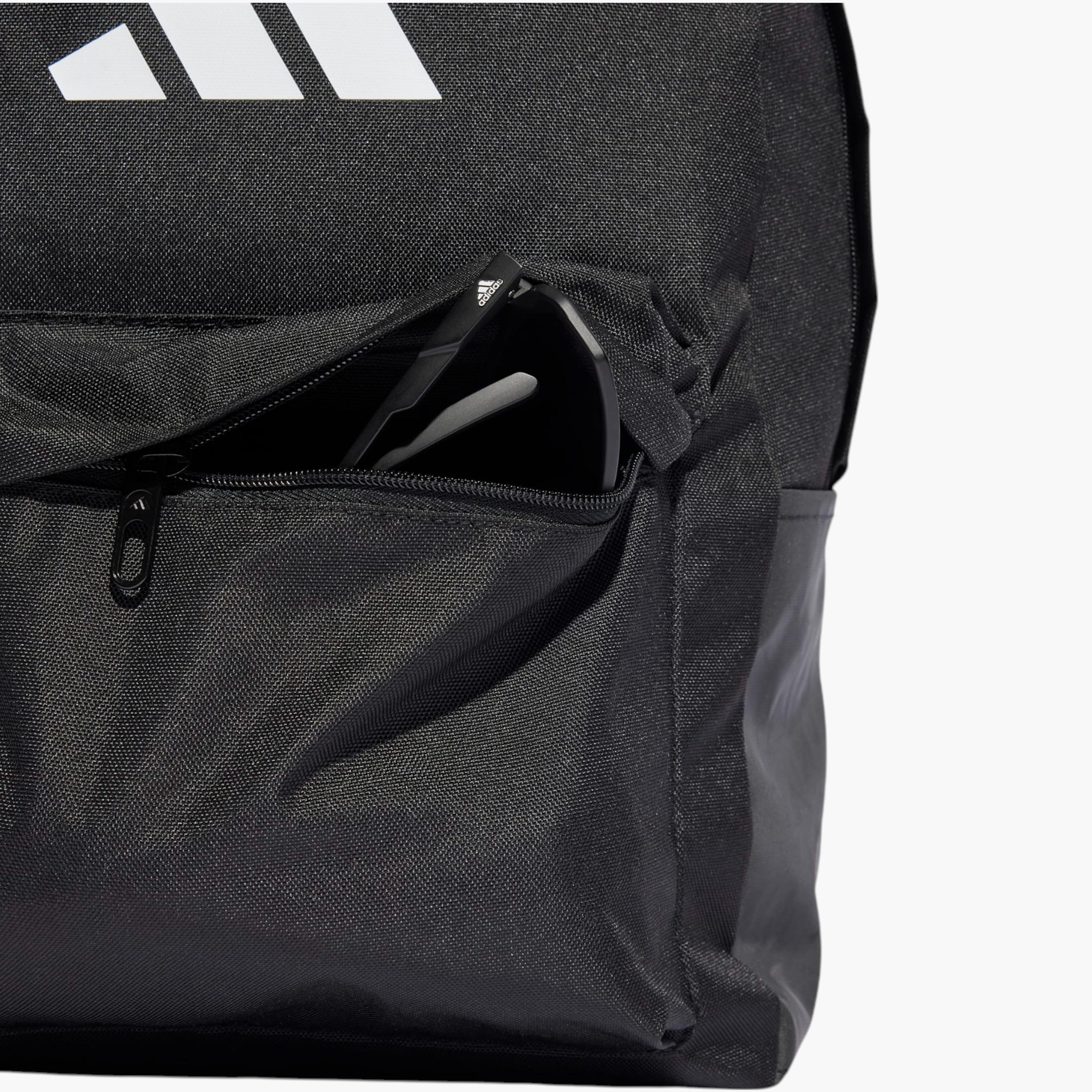 adidas Logo Print School Backpack with Adjustable Straps and Zip Closure-school-bagsandbackpacks-backpacks-image-5