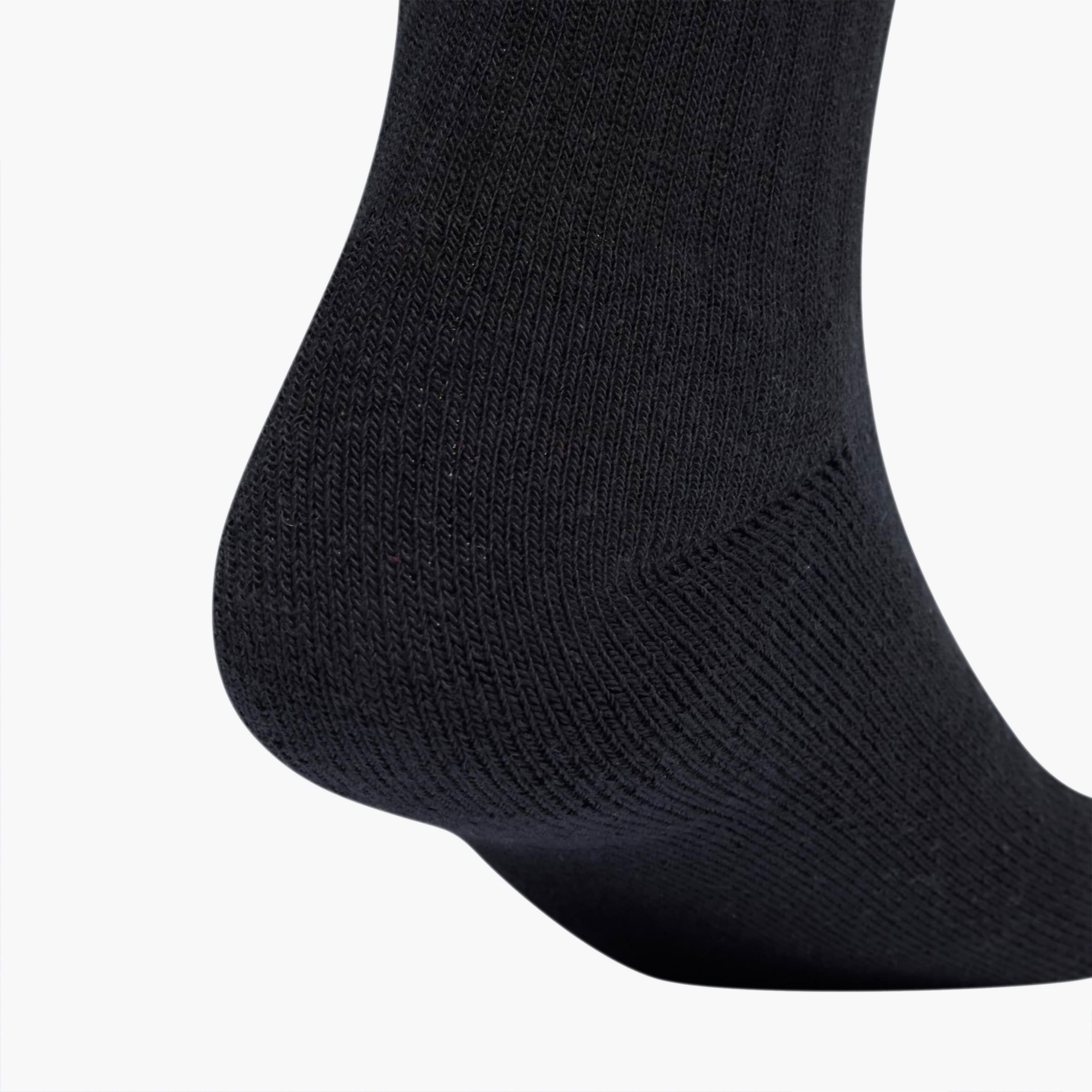 طقم جوارب 6 أزواج مبطنة بطول ربلة الساق للرجال من أديداس-men-socks-image-3