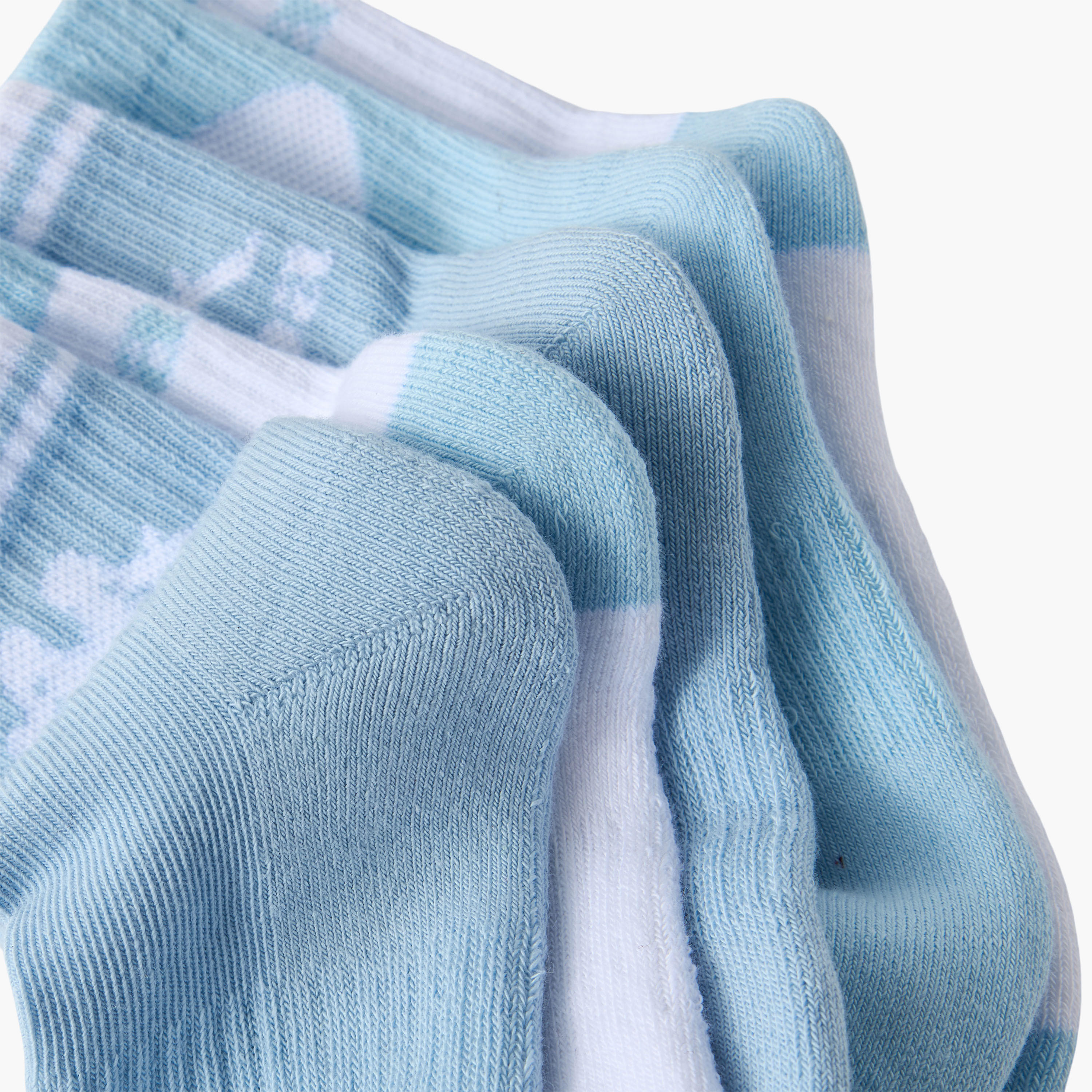 طقم جوارب كاحل رياضية للبنات 5 أزواج من كابا-girls-accessories-socks-image-9