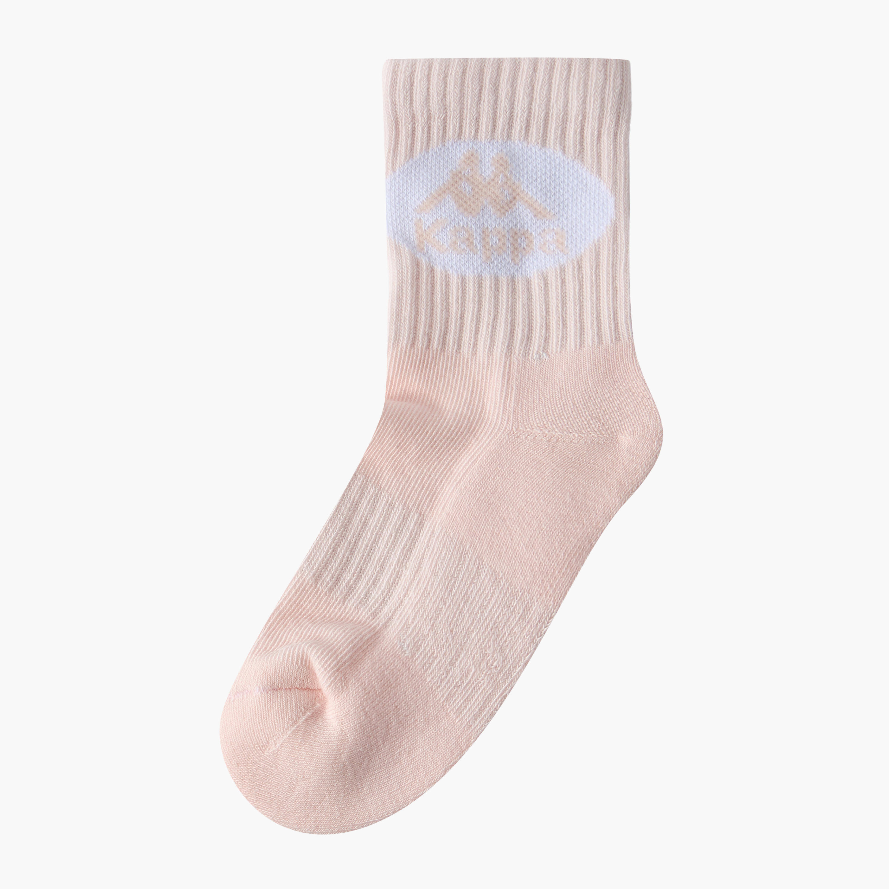 طقم جوارب رياضية للفتيات بطول متوسط وطبعات من كابا 5 أزواج-girls-accessories-socks-image-3