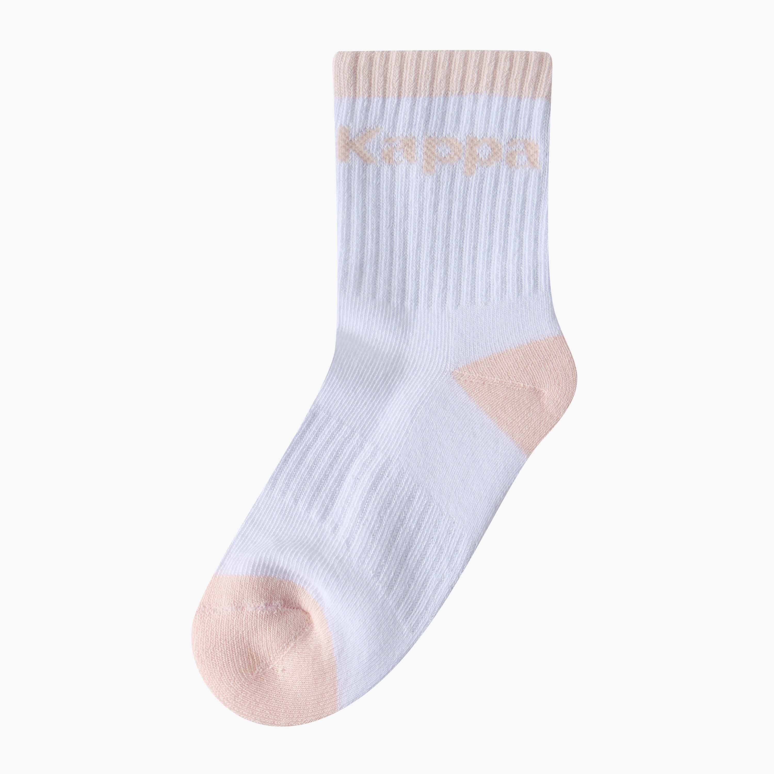 طقم جوارب رياضية للفتيات بطول متوسط وطبعات من كابا 5 أزواج-girls-accessories-socks-image-6