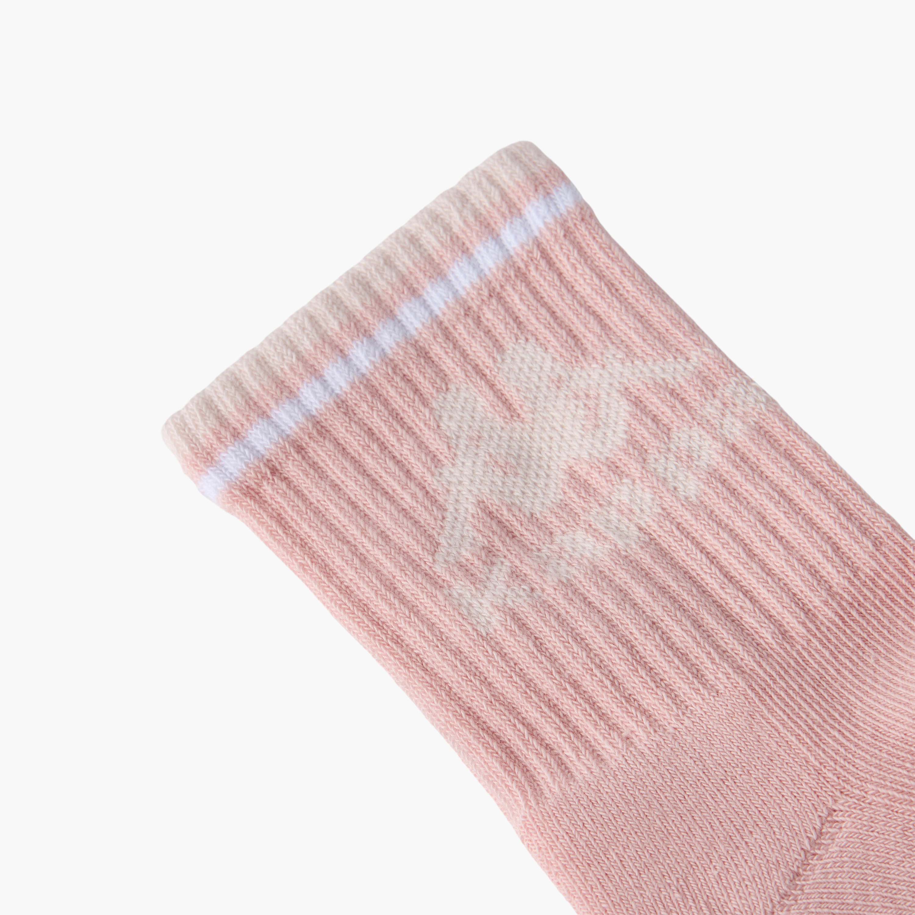 طقم جوارب رياضية للفتيات بطول متوسط وطبعات من كابا 5 أزواج-girls-accessories-socks-image-8
