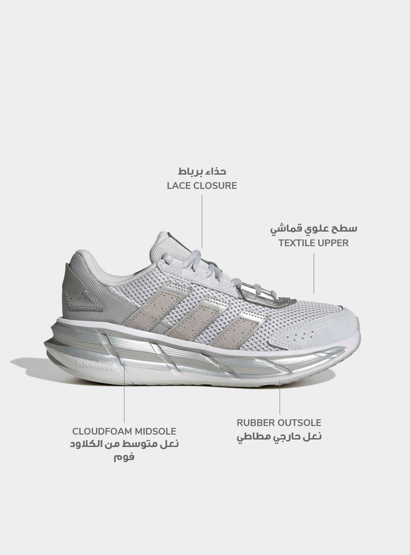 حذاء سنيكرز بطول الكاحل ورباط إغلاق أستراستار للنساء من أديداس-sports-women-shoes-image-2
