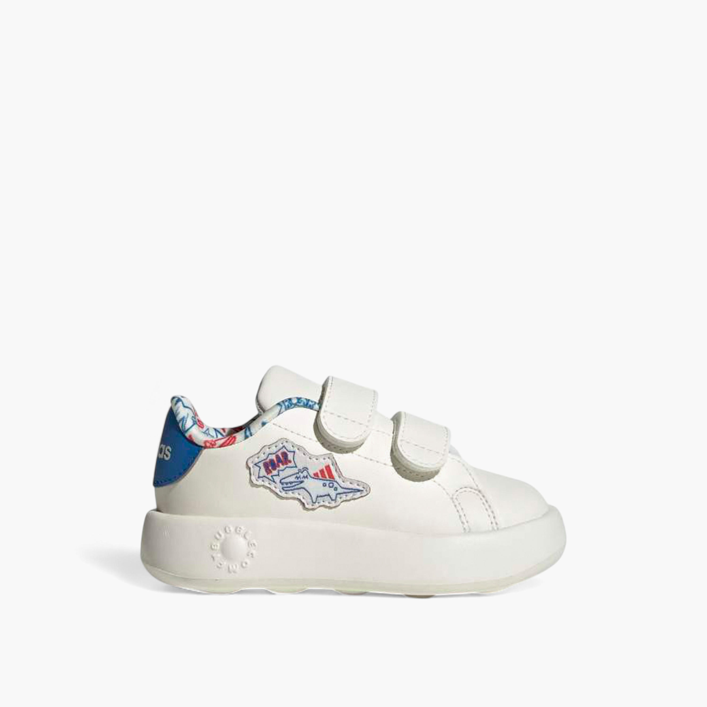 adidas Boys' ADVANTAGE DINO CF I Sneakers with Hook and Loop Closure - JP6163-baby-boys-shoes-closedshoes-image-2
