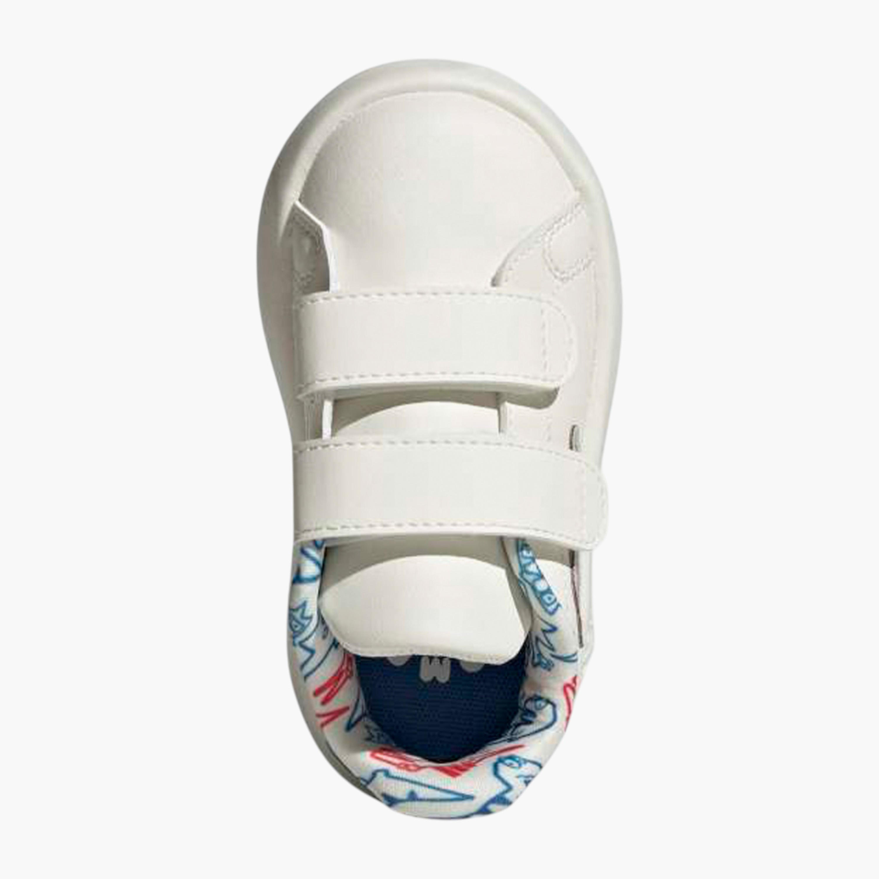 adidas Boys' ADVANTAGE DINO CF I Sneakers with Hook and Loop Closure - JP6163-baby-boys-shoes-closedshoes-image-3