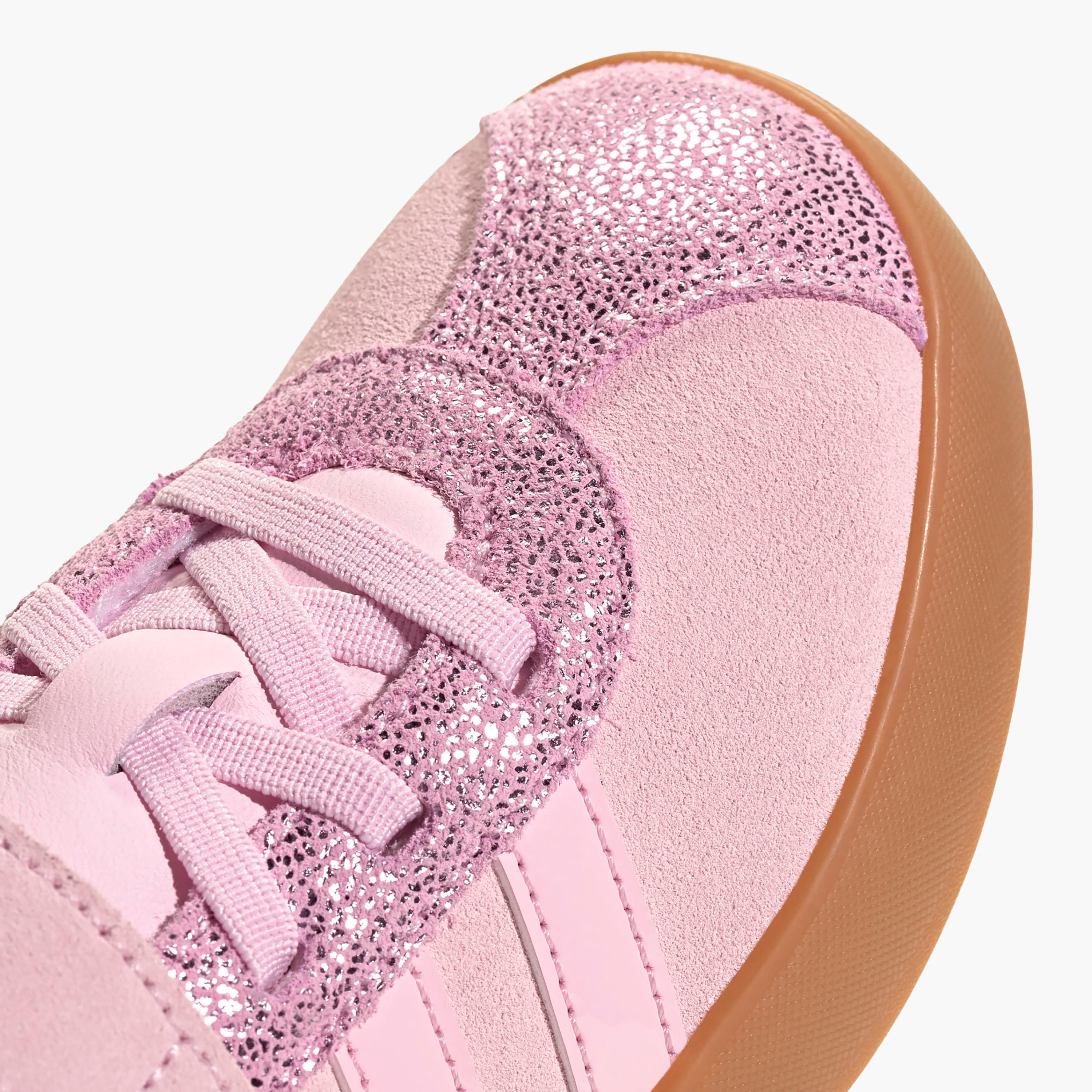 Adidas Girls VL COURT 3.0 EL C Panelled Hook & Loop Ankle Sneakers-girls-shoes-sneakers-image-5