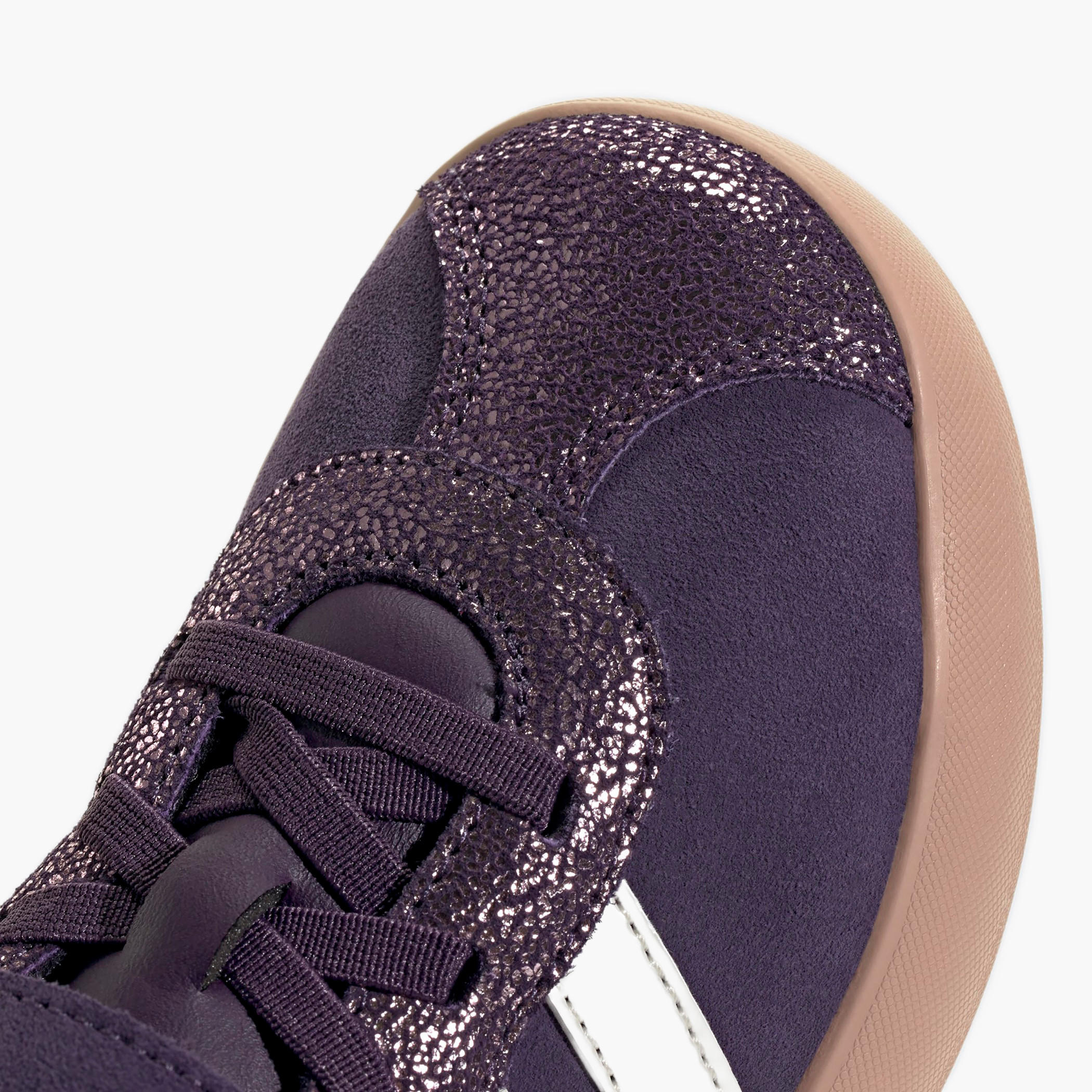Adidas Girls VL COURT 3.0 EL C Panelled Hook & Loop Ankle Sneakers-girls-shoes-sneakers-image-5