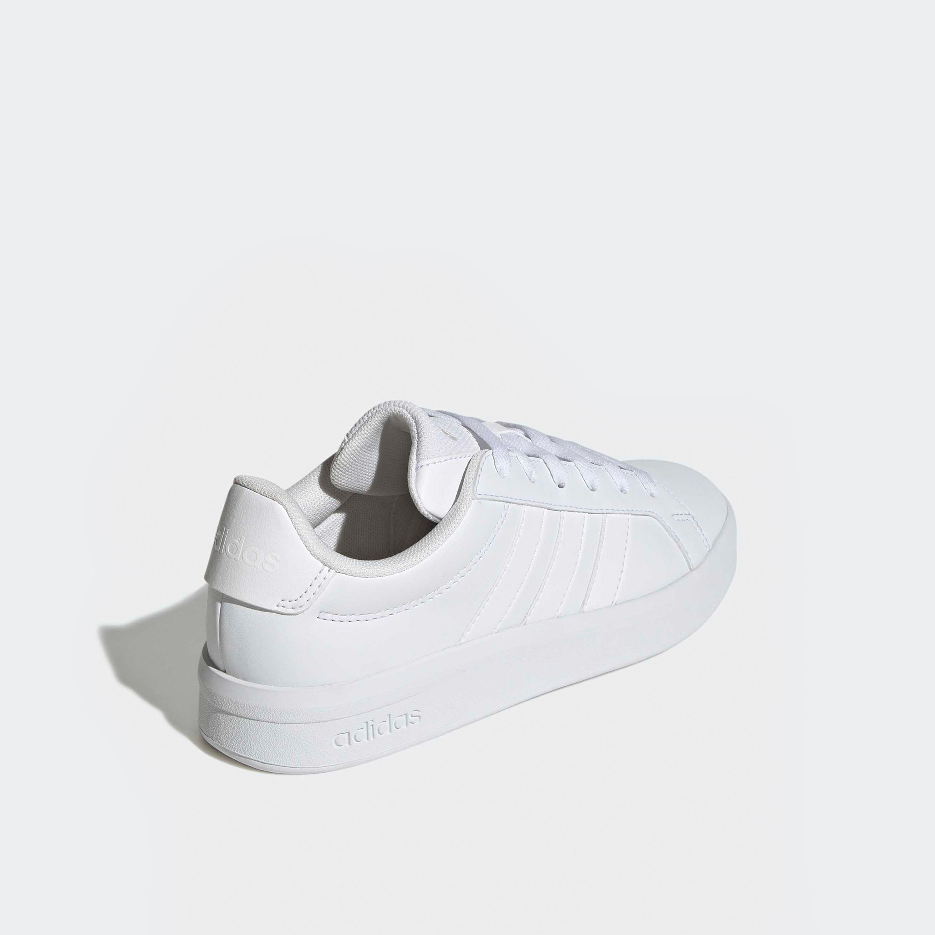Adidas Grand Court 3.0 Lace-Up Sneakers-girls-shoes-sneakers-image-5