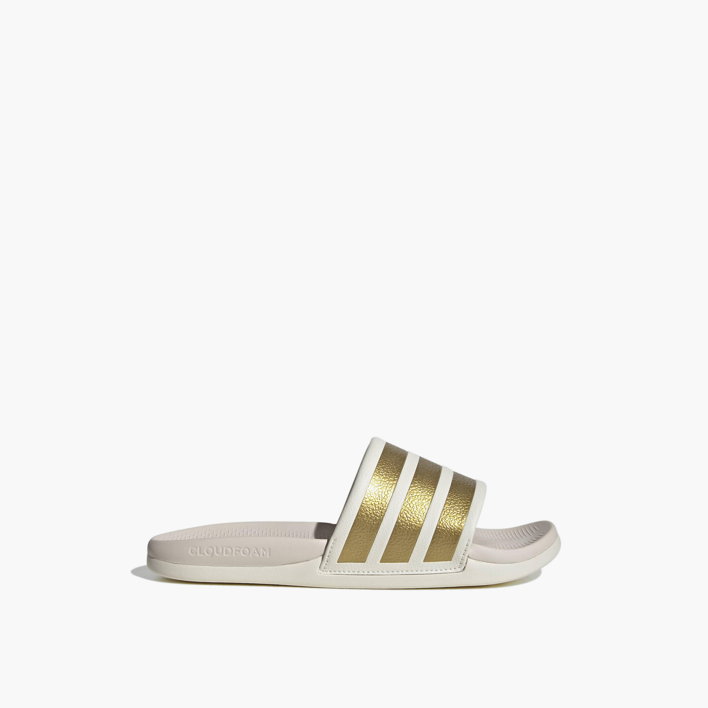 Adidas Women Adilette Comfort 2.0 Striped Slides-women-shoes-flipflopsandslides-image-2