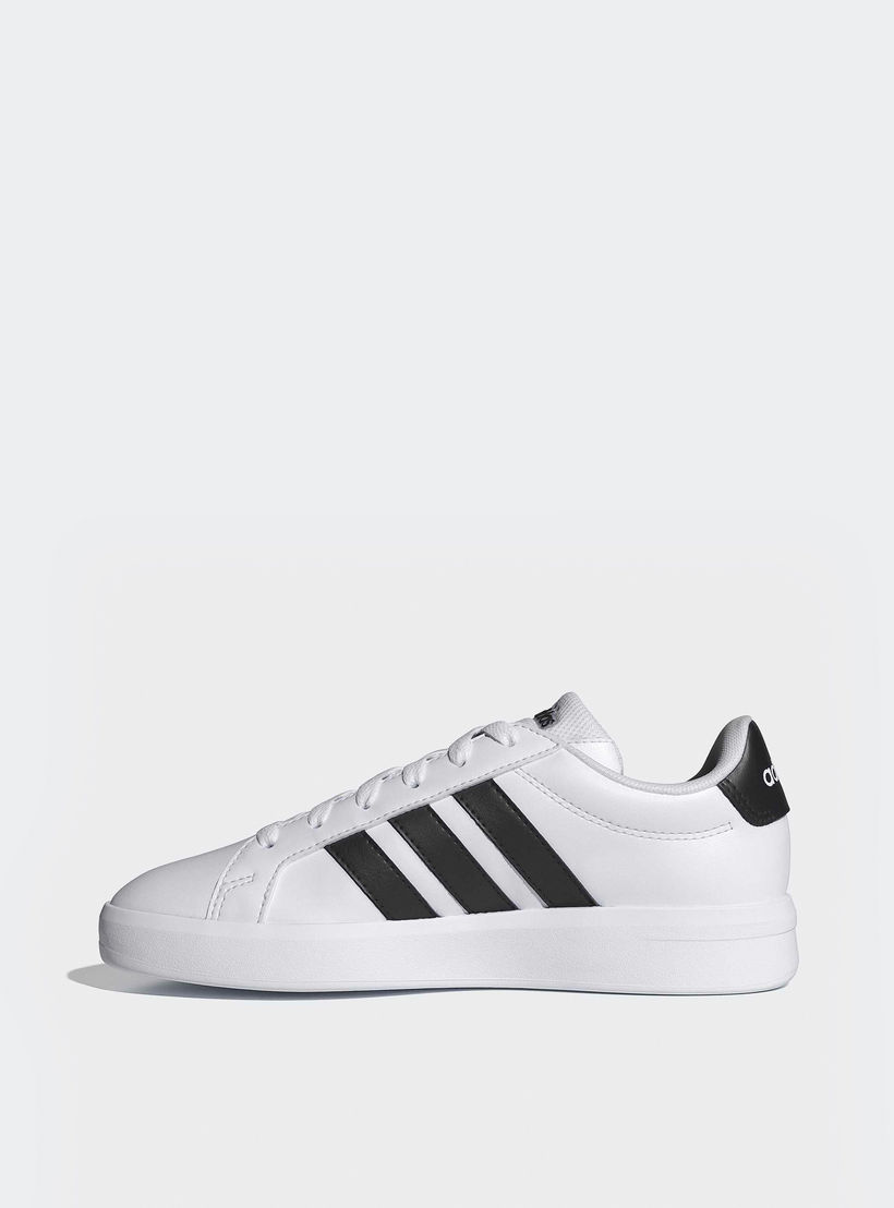 Adidas Kids Grand Court 3.0 Lace-Up Sneakers-girls-shoes-sneakers-image-3