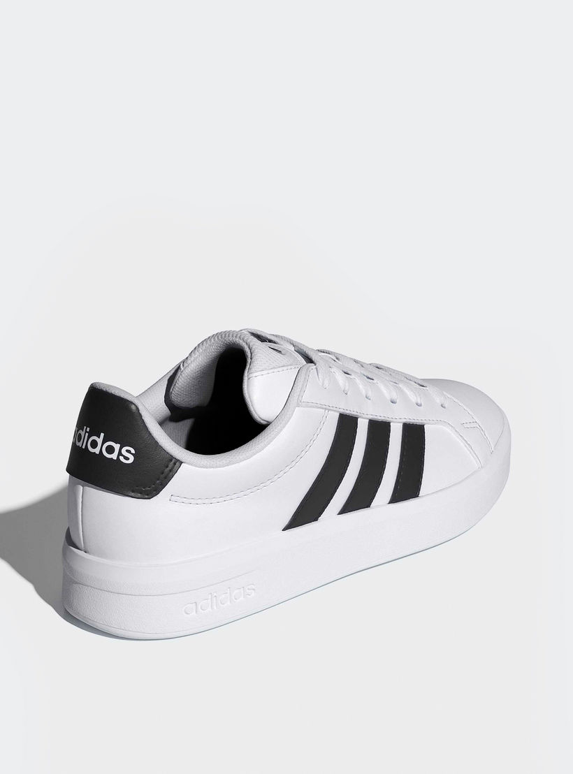 Adidas Kids Grand Court 3.0 Lace-Up Sneakers-girls-shoes-sneakers-image-5