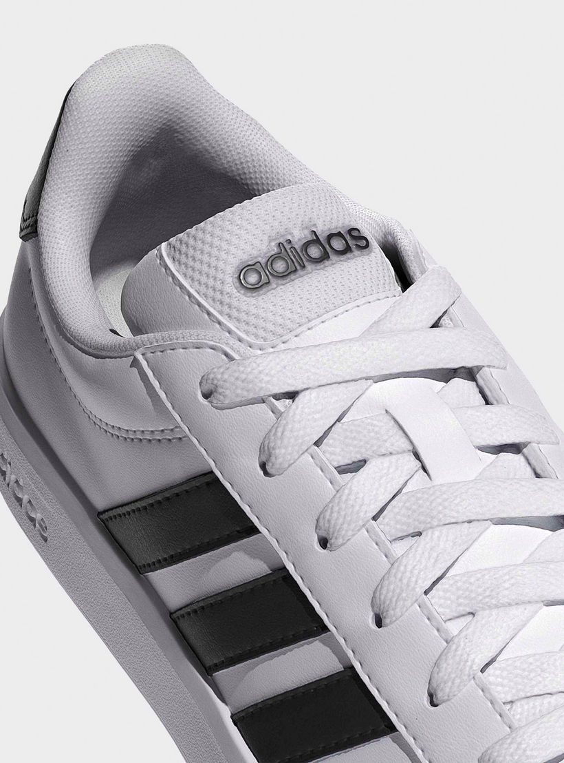 Adidas Kids Grand Court 3.0 Lace-Up Sneakers-girls-shoes-sneakers-image-7