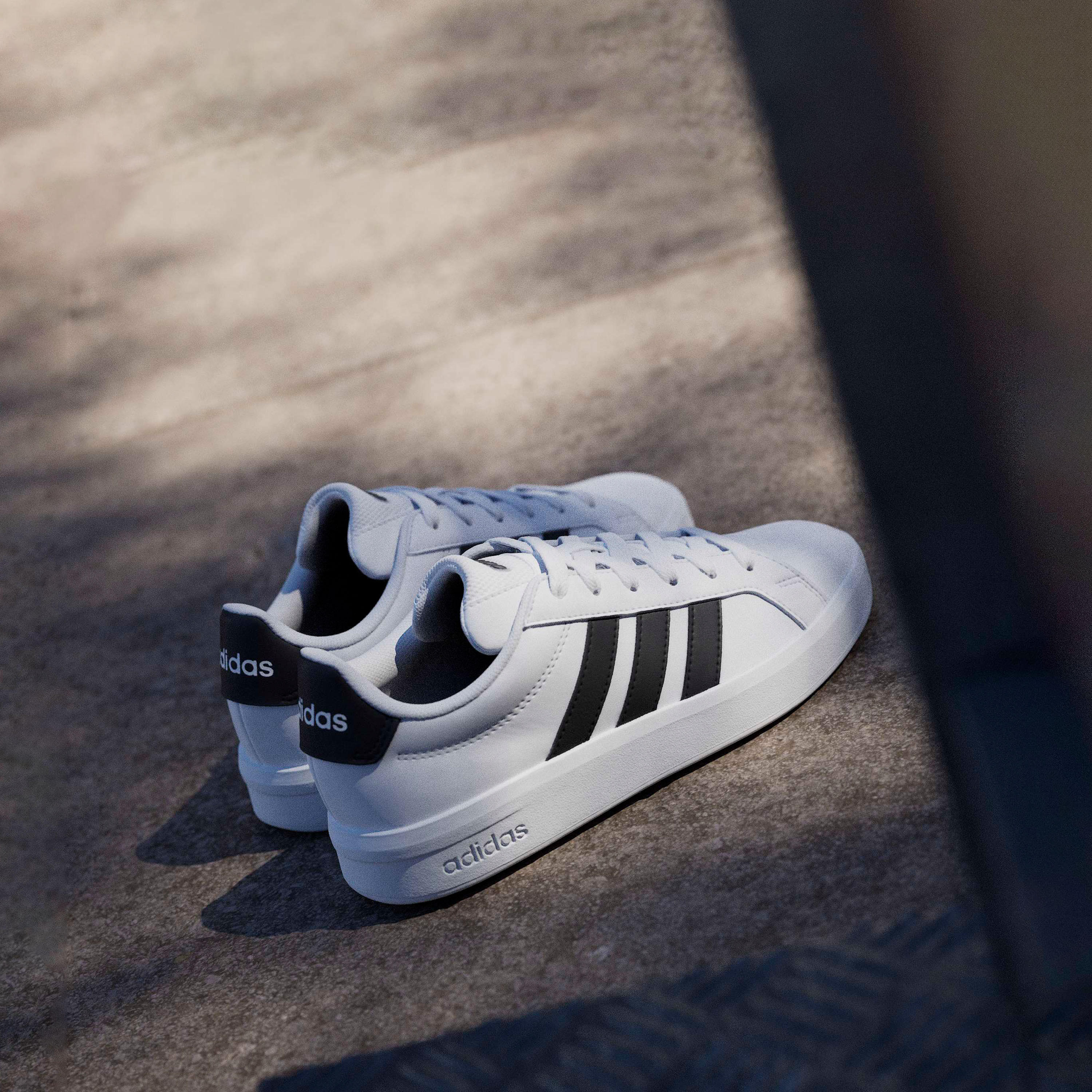 Adidas Kids Grand Court 3.0 Lace-Up Sneakers-girls-shoes-sneakers-image-9