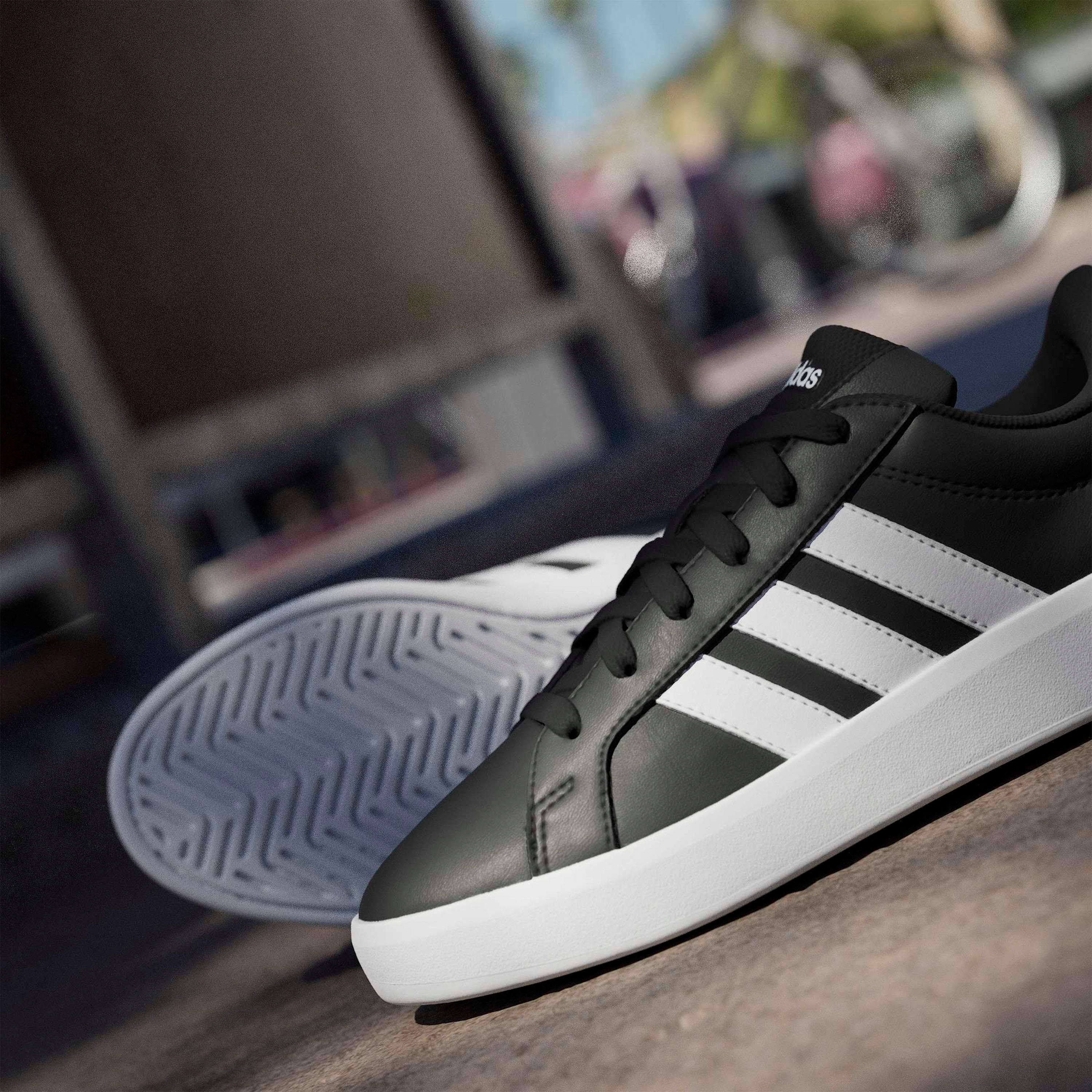 Adidas Kids Grand Court 3.0 Lace-Up Ankle Sneakers-girls-shoes-sneakers-image-12