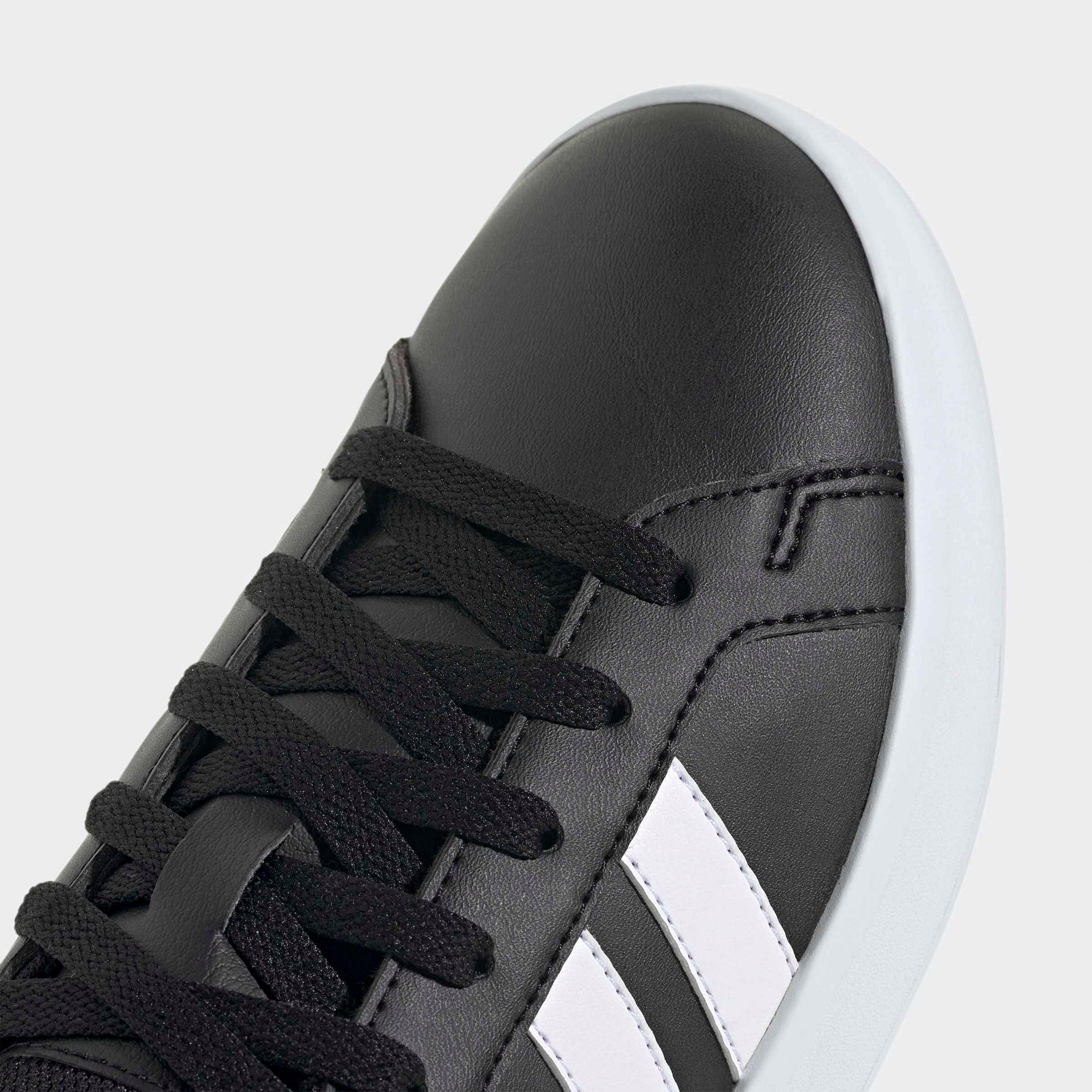 Adidas Kids Grand Court 3.0 Lace-Up Ankle Sneakers-girls-shoes-sneakers-image-7