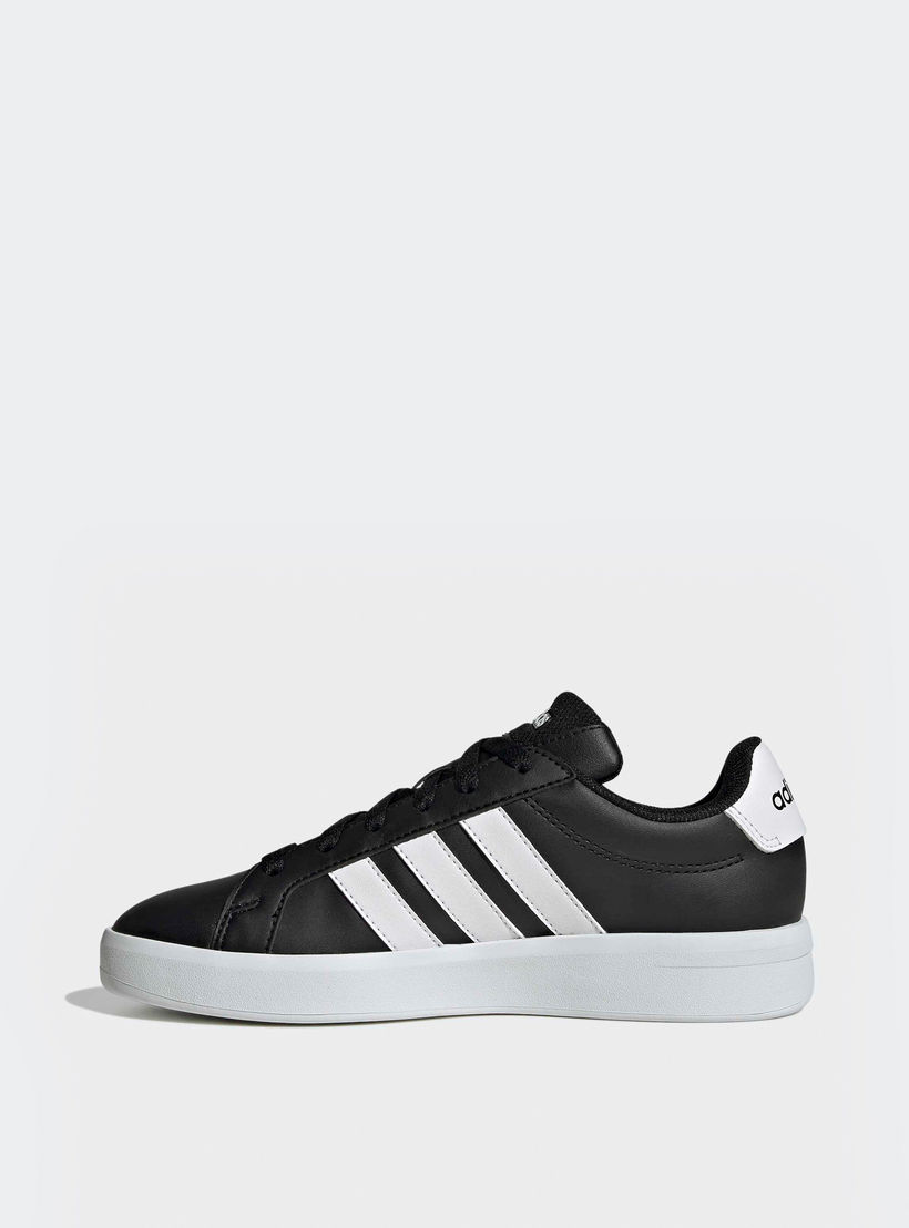 Adidas Boys Grand Court 3.0 Lace-Up Sneakers-sports-boys-shoes-image-3