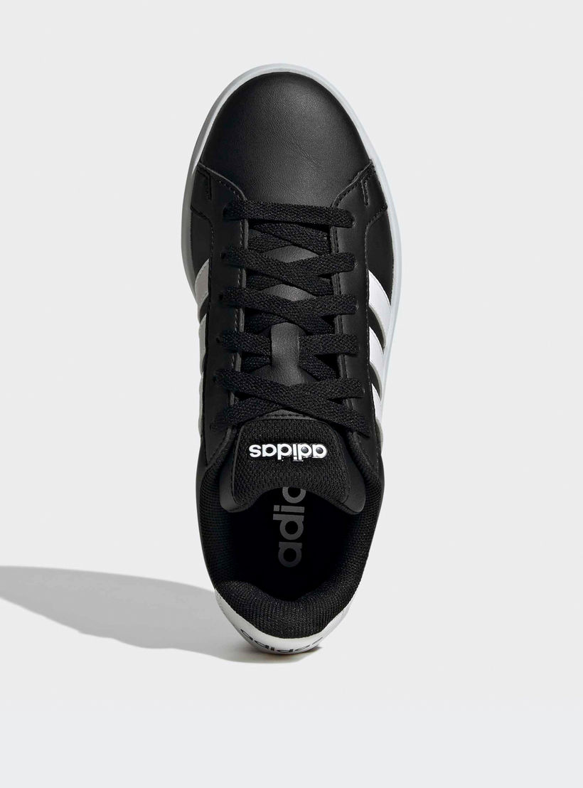 Adidas Boys Grand Court 3.0 Lace-Up Sneakers-sports-boys-shoes-image-4