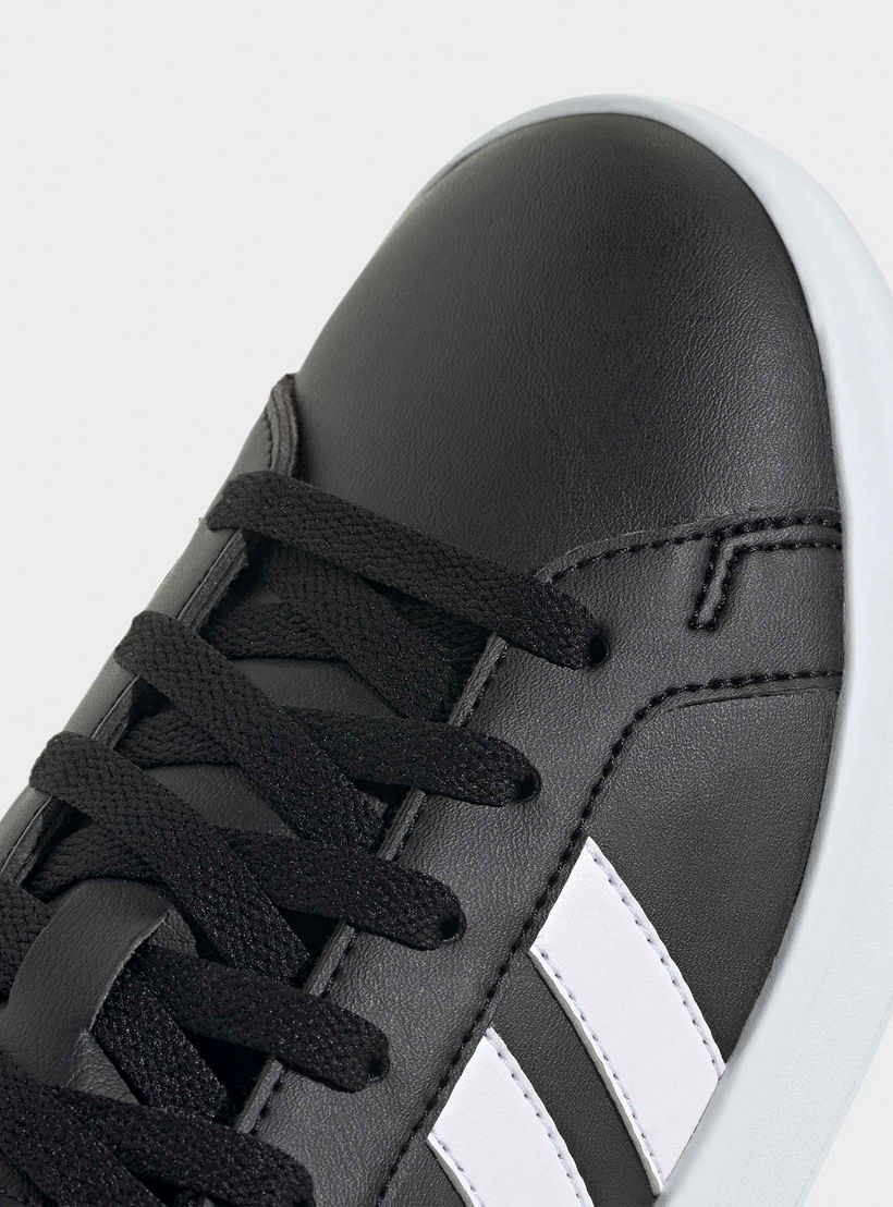 Adidas Boys Grand Court 3.0 Lace-Up Sneakers-sports-boys-shoes-image-8