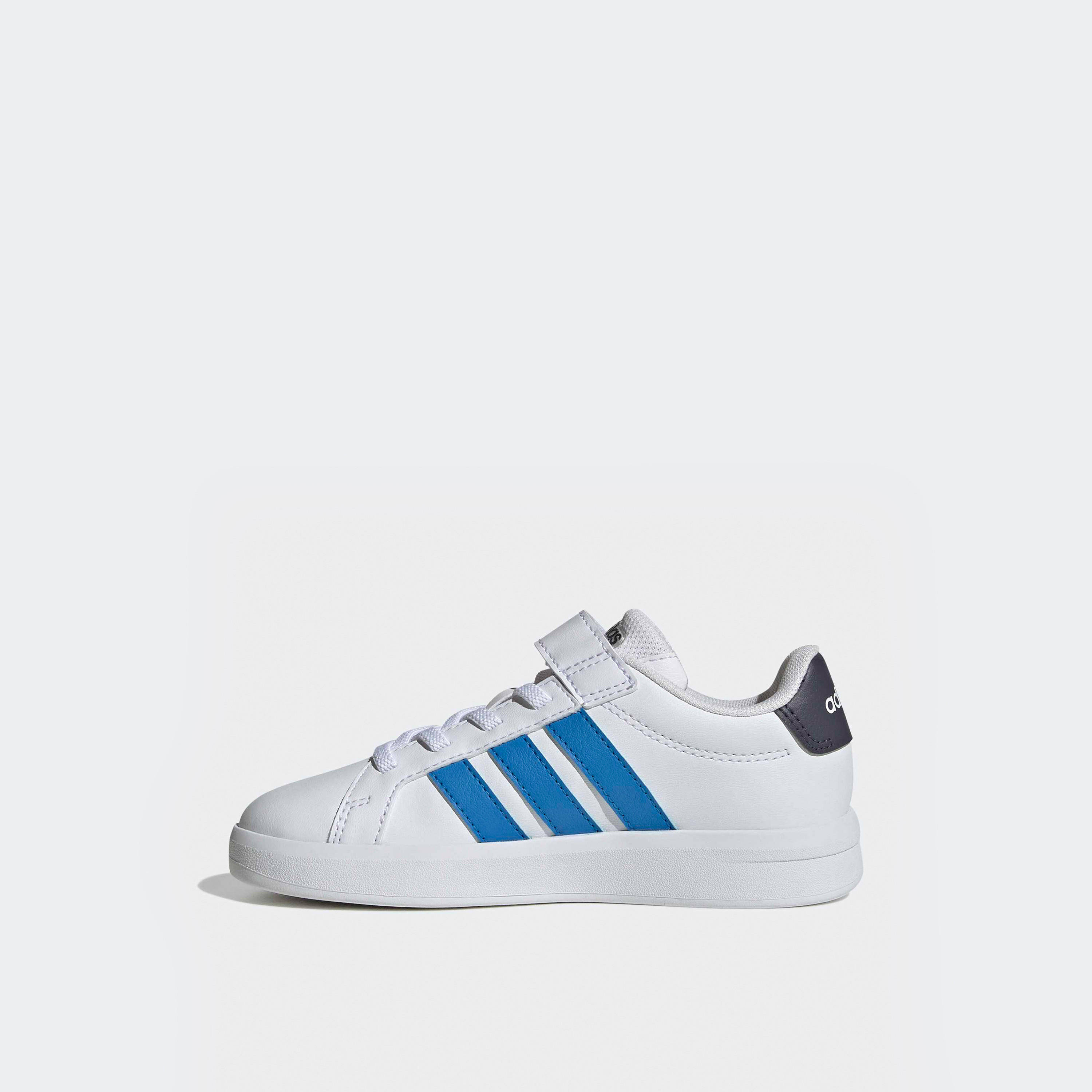 حذاء سنيكرز بشريط إغلاق لاصق "جراند كورت 3.0 إي إل" للأولاد من أديداس-sports-boys-shoes-image-3