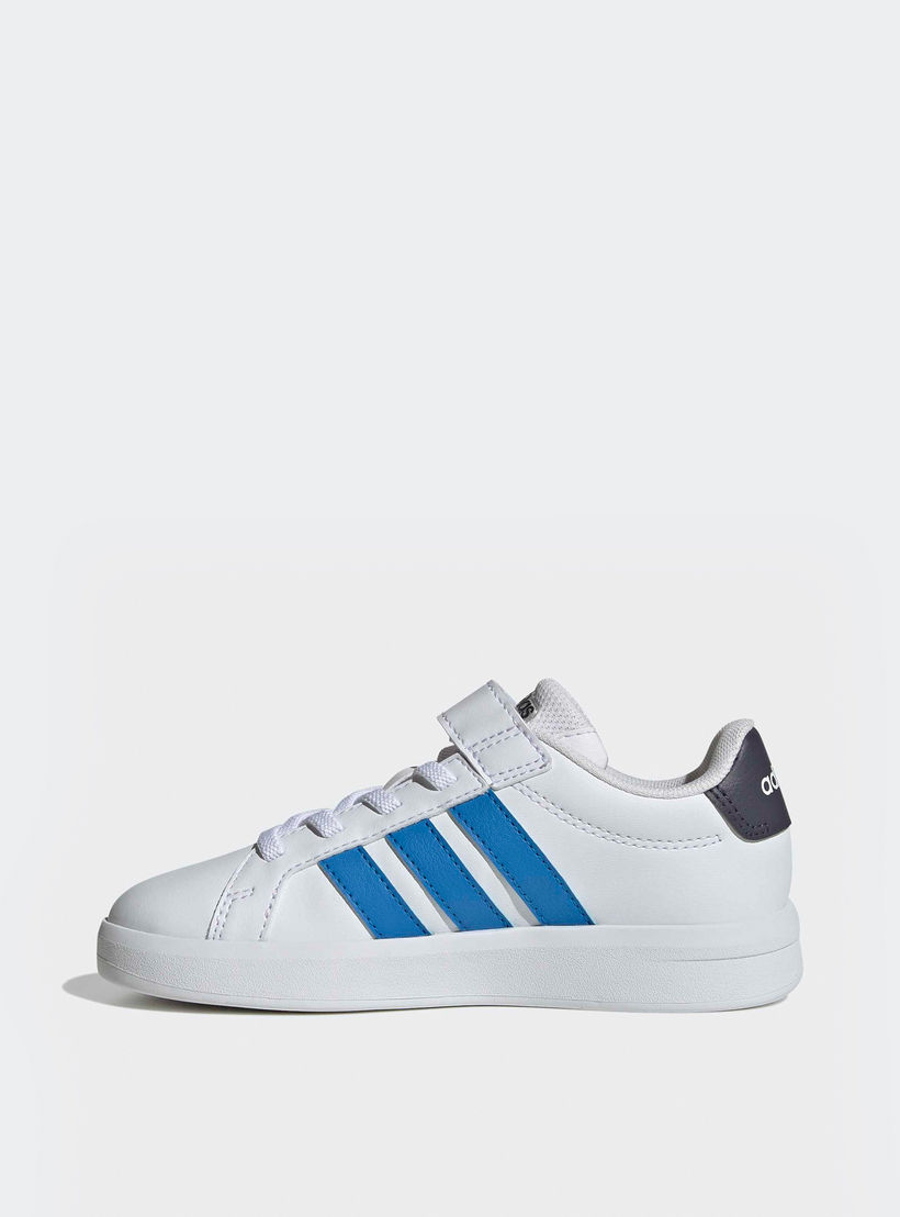حذاء سنيكرز بشريط إغلاق لاصق "جراند كورت 3.0 إي إل" للأولاد من أديداس-sports-boys-shoes-image-3