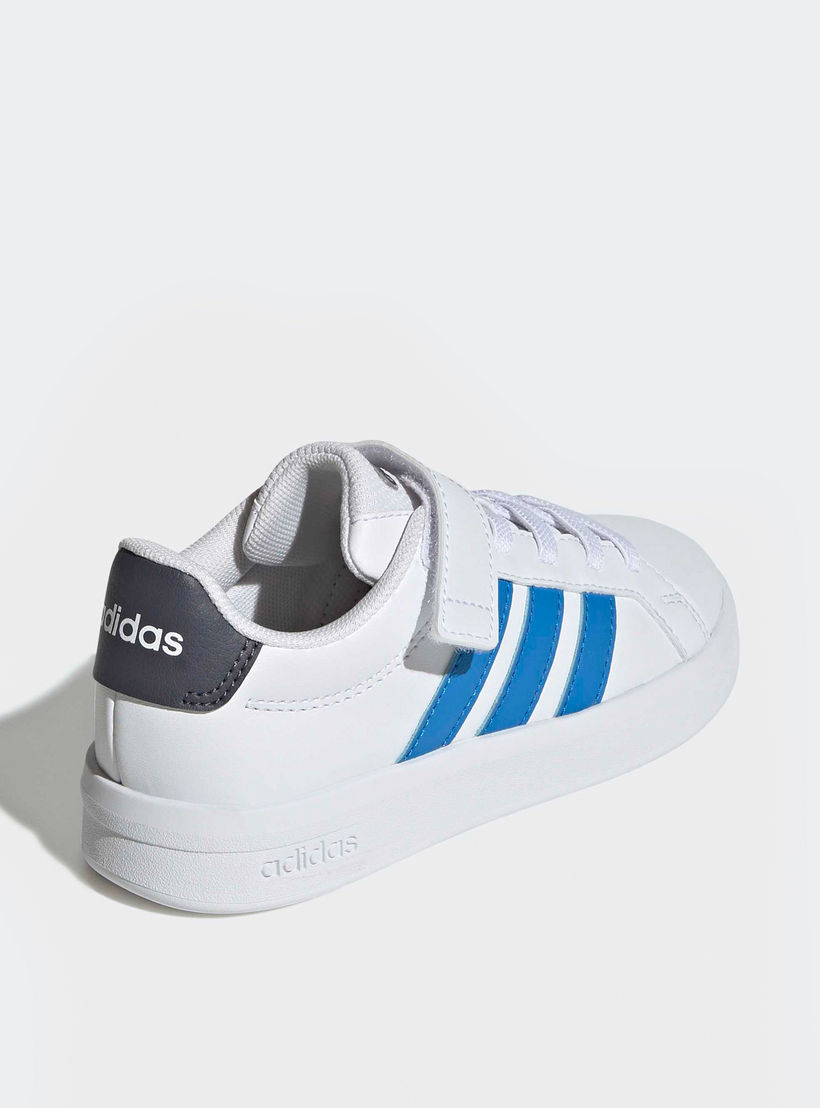 حذاء سنيكرز بشريط إغلاق لاصق "جراند كورت 3.0 إي إل" للأولاد من أديداس-sports-boys-shoes-image-5